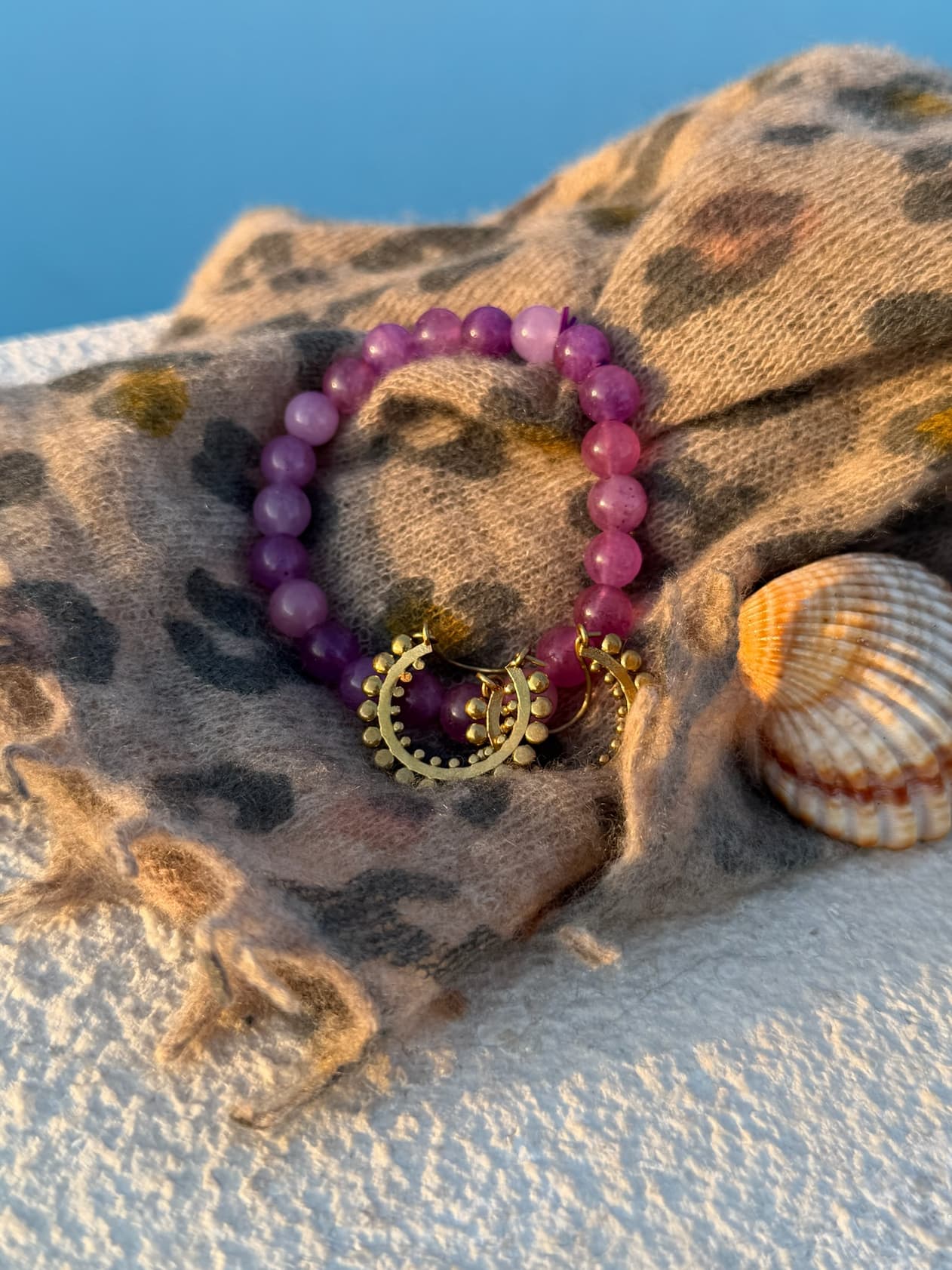 Der Sommer liebt Leichtigkeit: PL's Bandana-Tuch 🐆🏝️💦