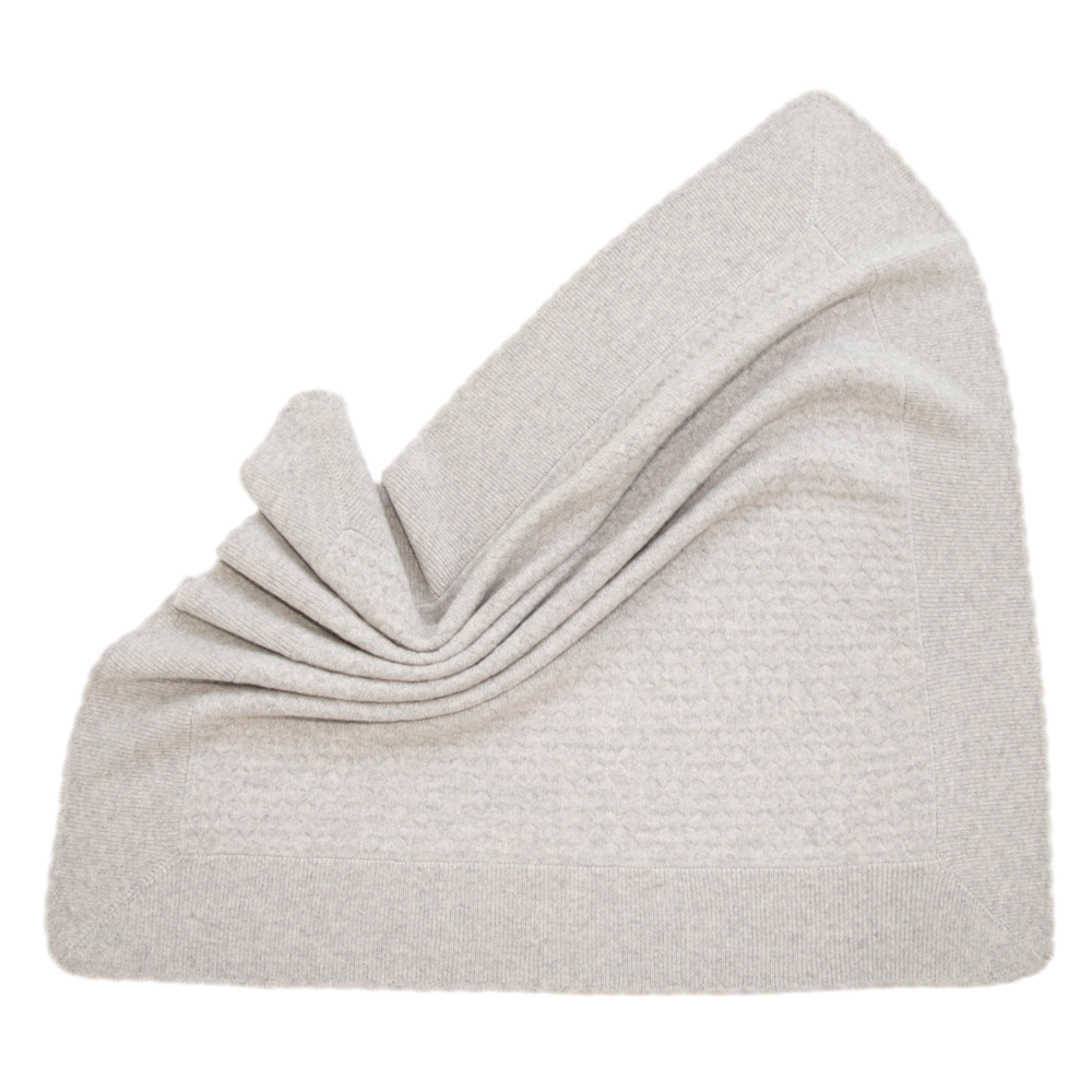 Babyblanket JORI - light gray mélange