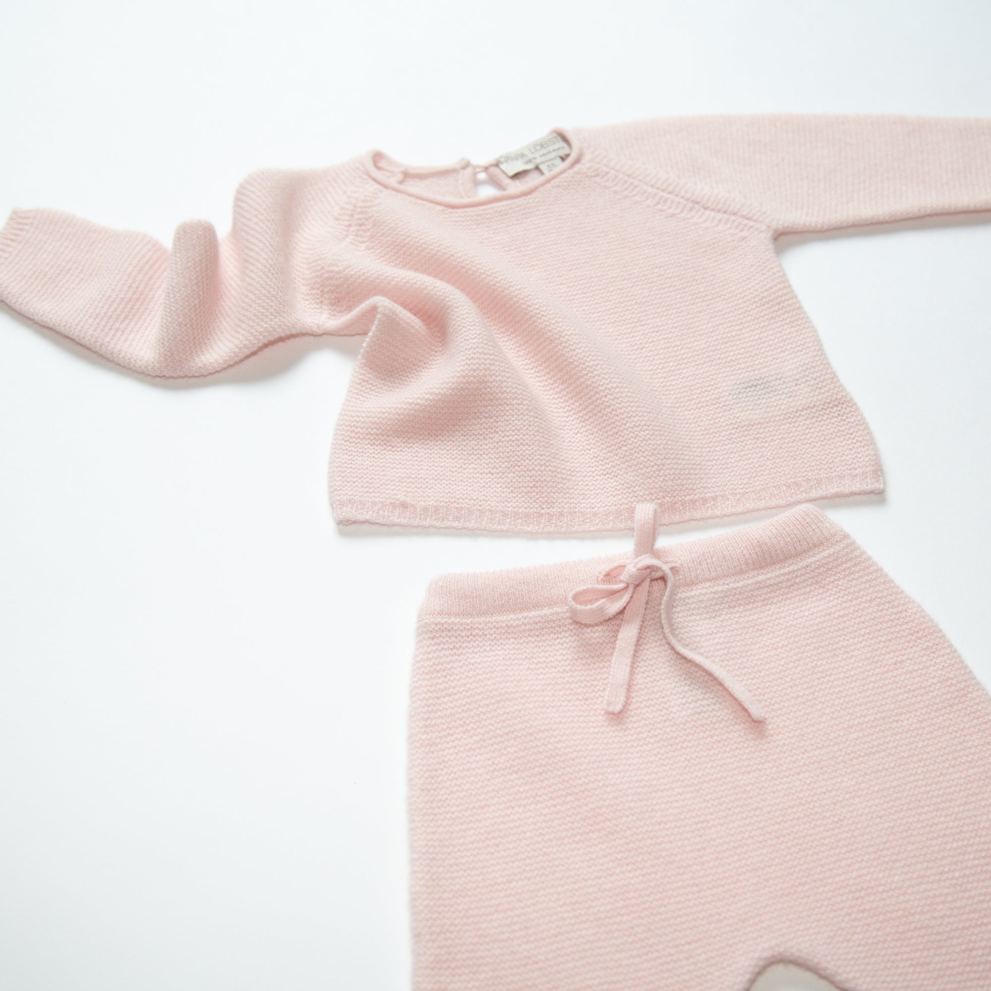 ANOUK cashmere baby set (sweater & trousers)