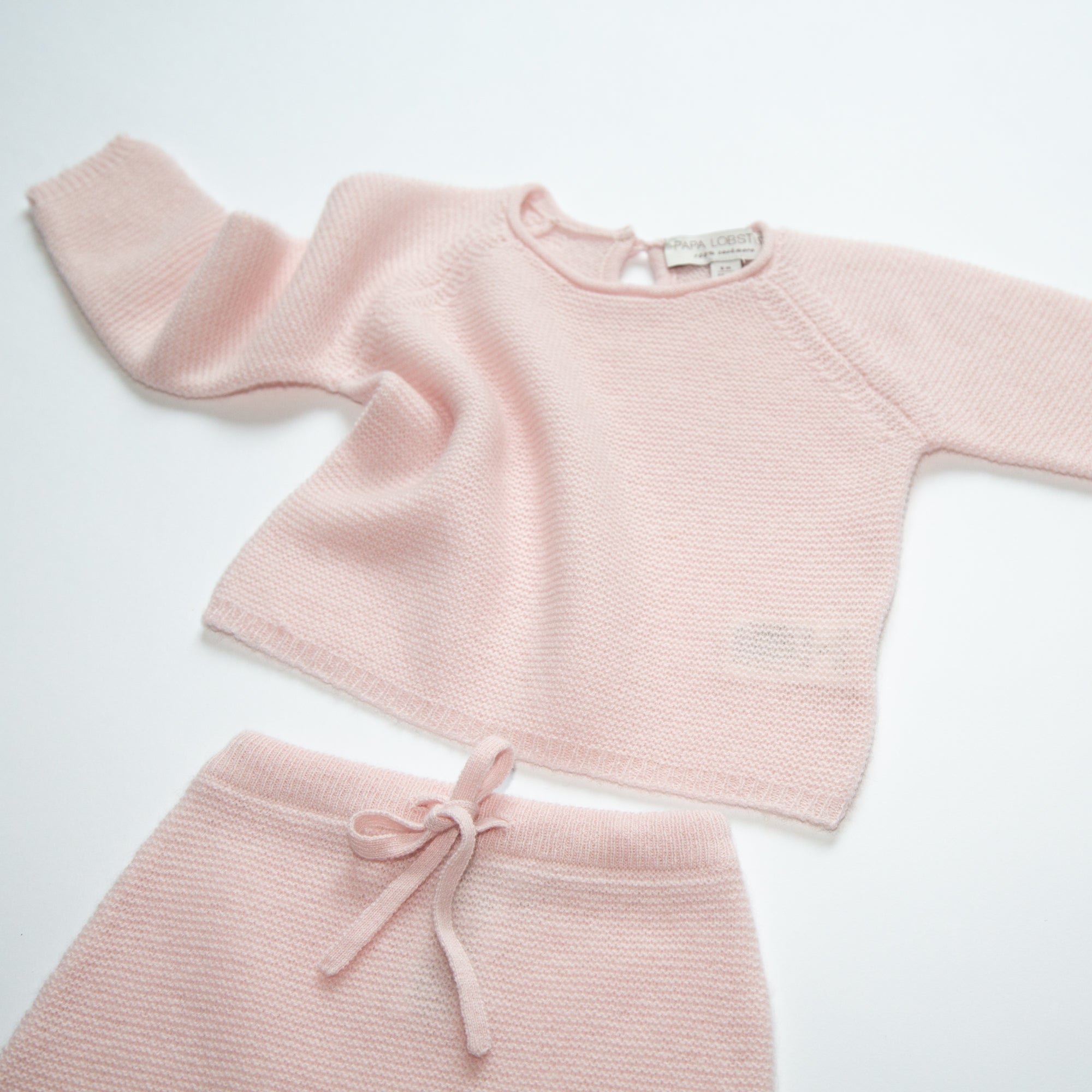 ANOUK cashmere baby set (sweater & trousers)