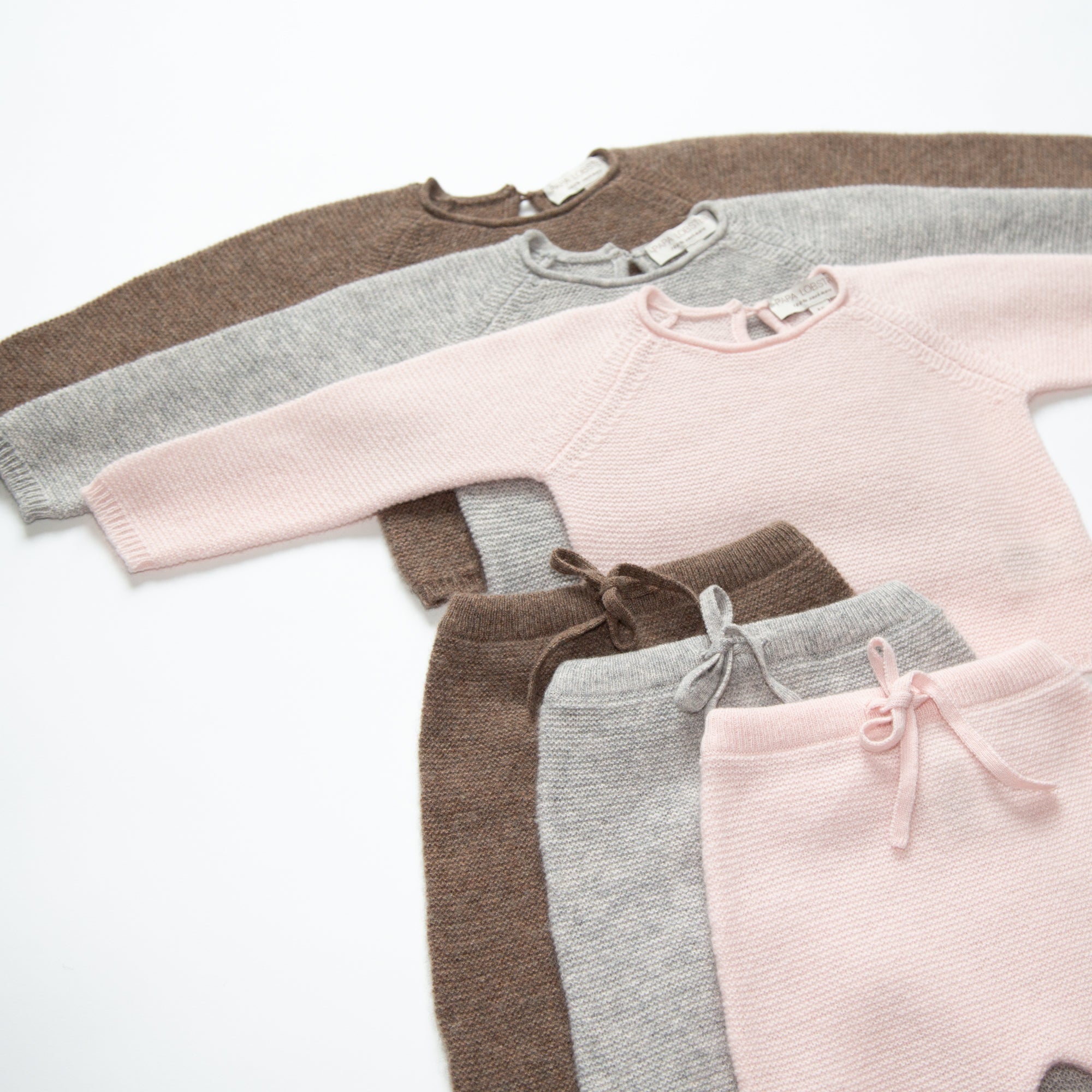 ANOUK cashmere baby set (sweater & trousers)