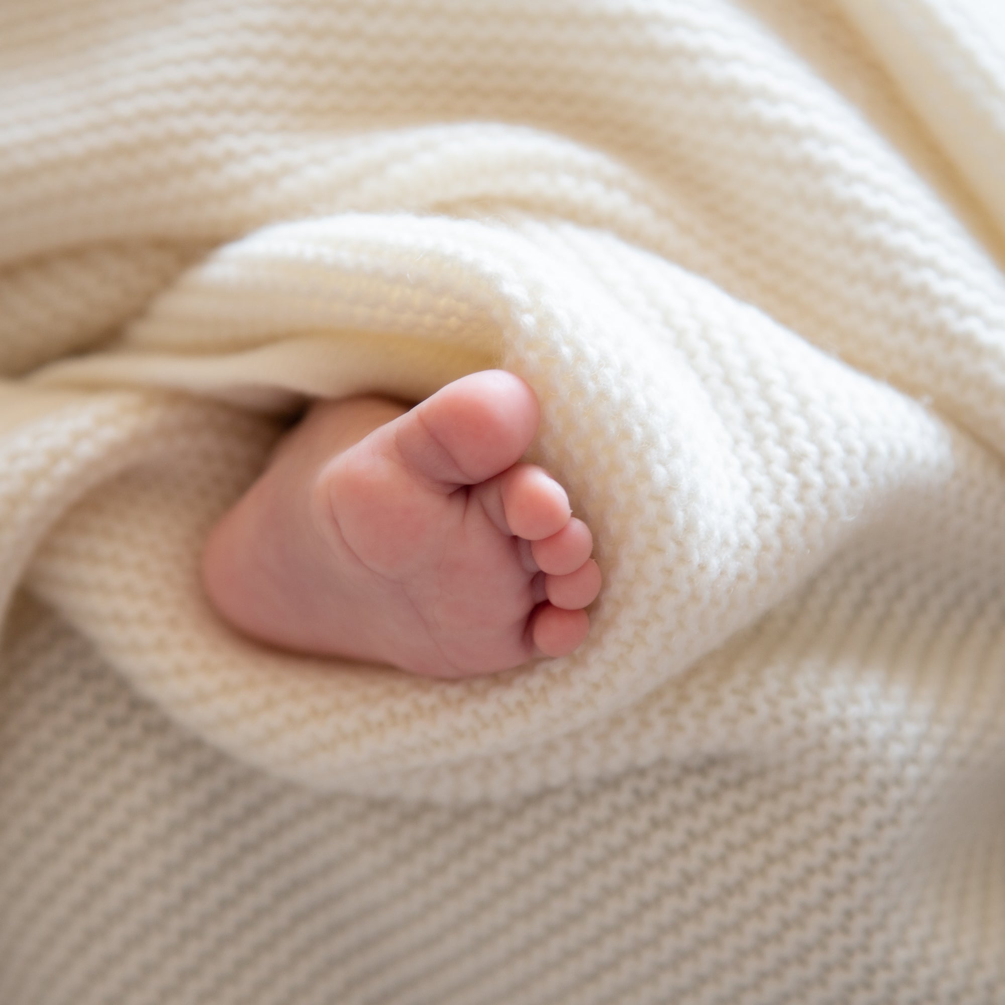Cashmere baby blanket PEARL