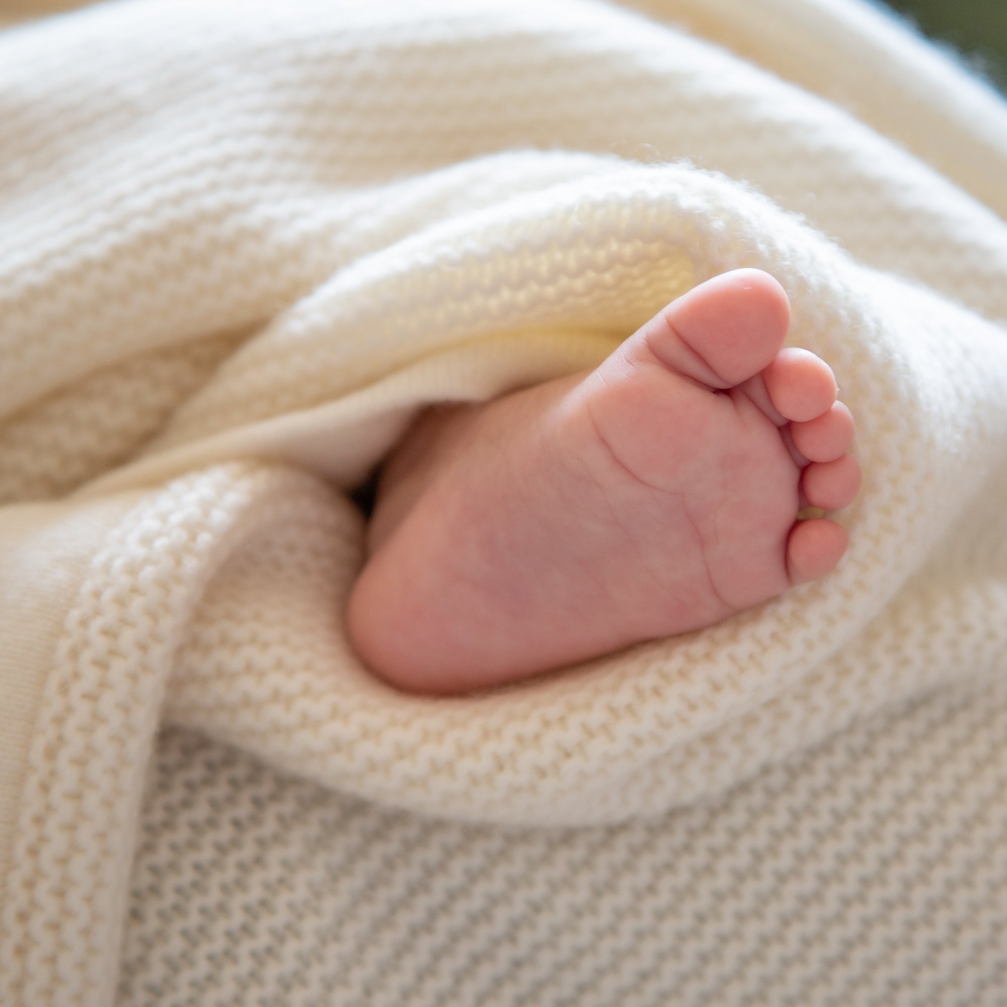 Cashmere baby blanket PEARL