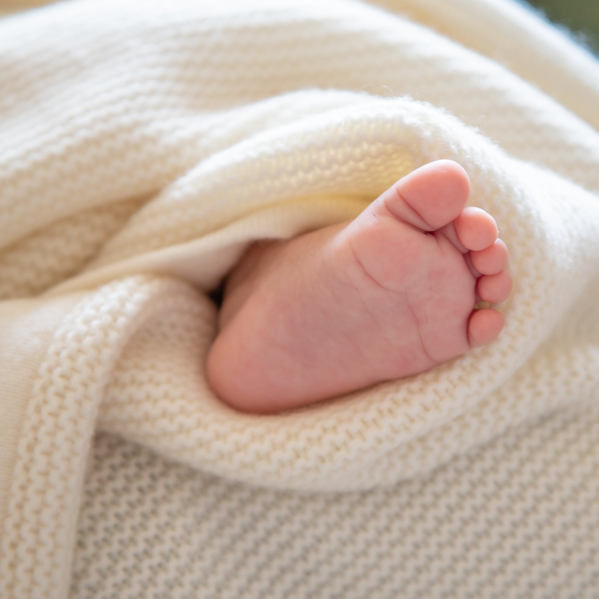 Cashmere baby blanket PEARL