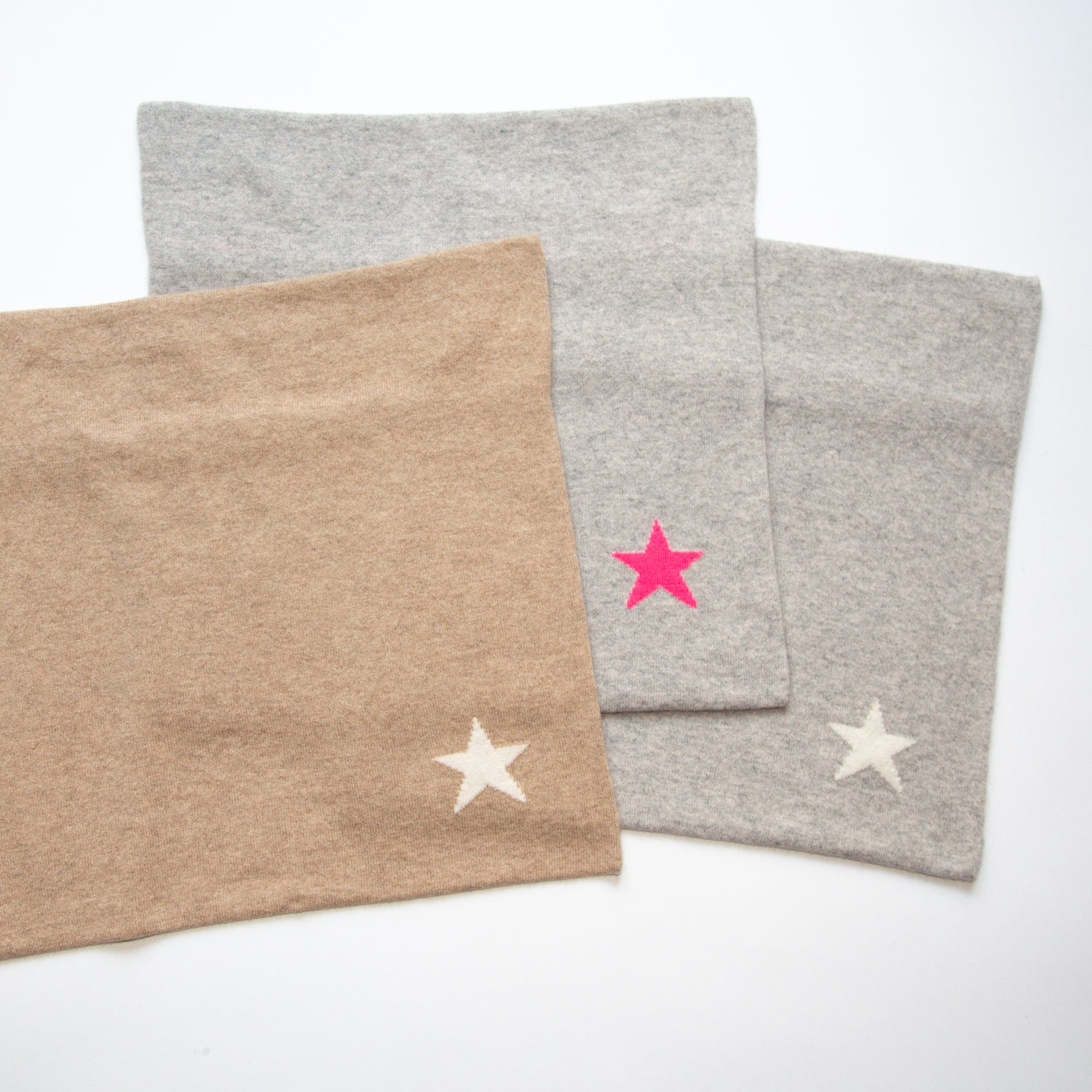 STAR cashmere cushion cover