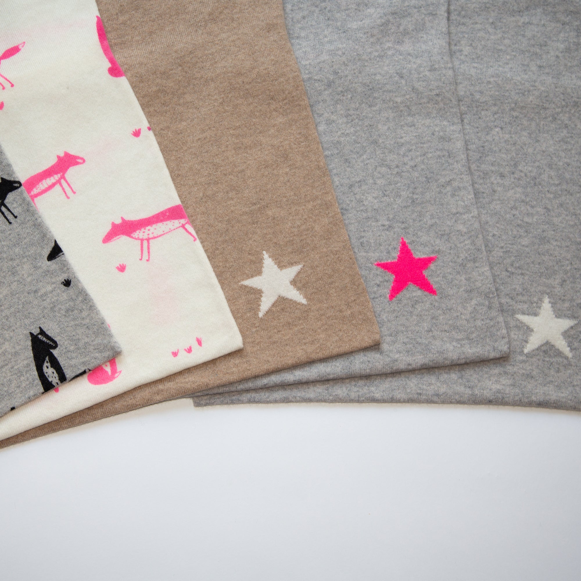 STAR cashmere cushion cover