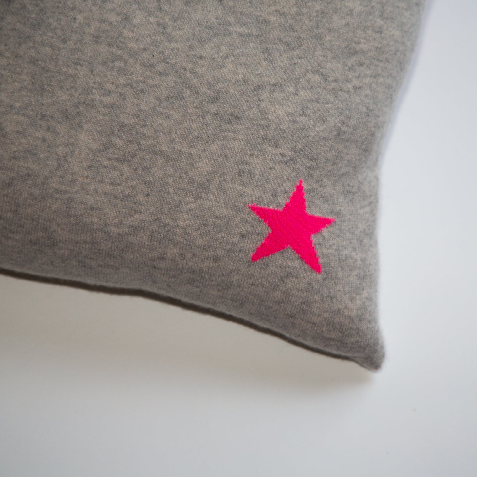STAR cashmere cushion cover