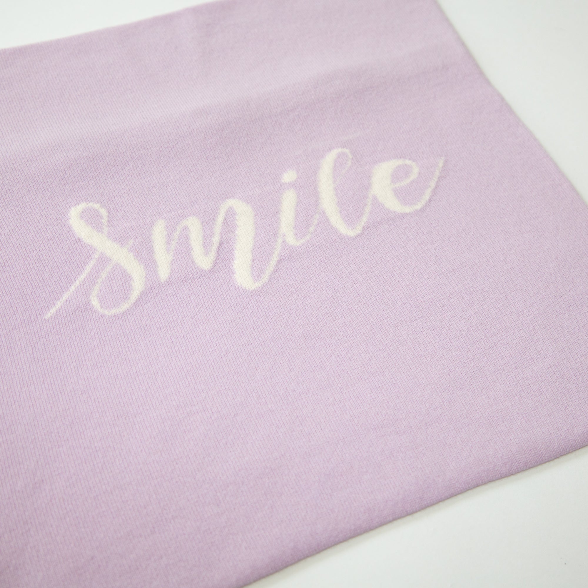 Cashmere cushion cover SMILE