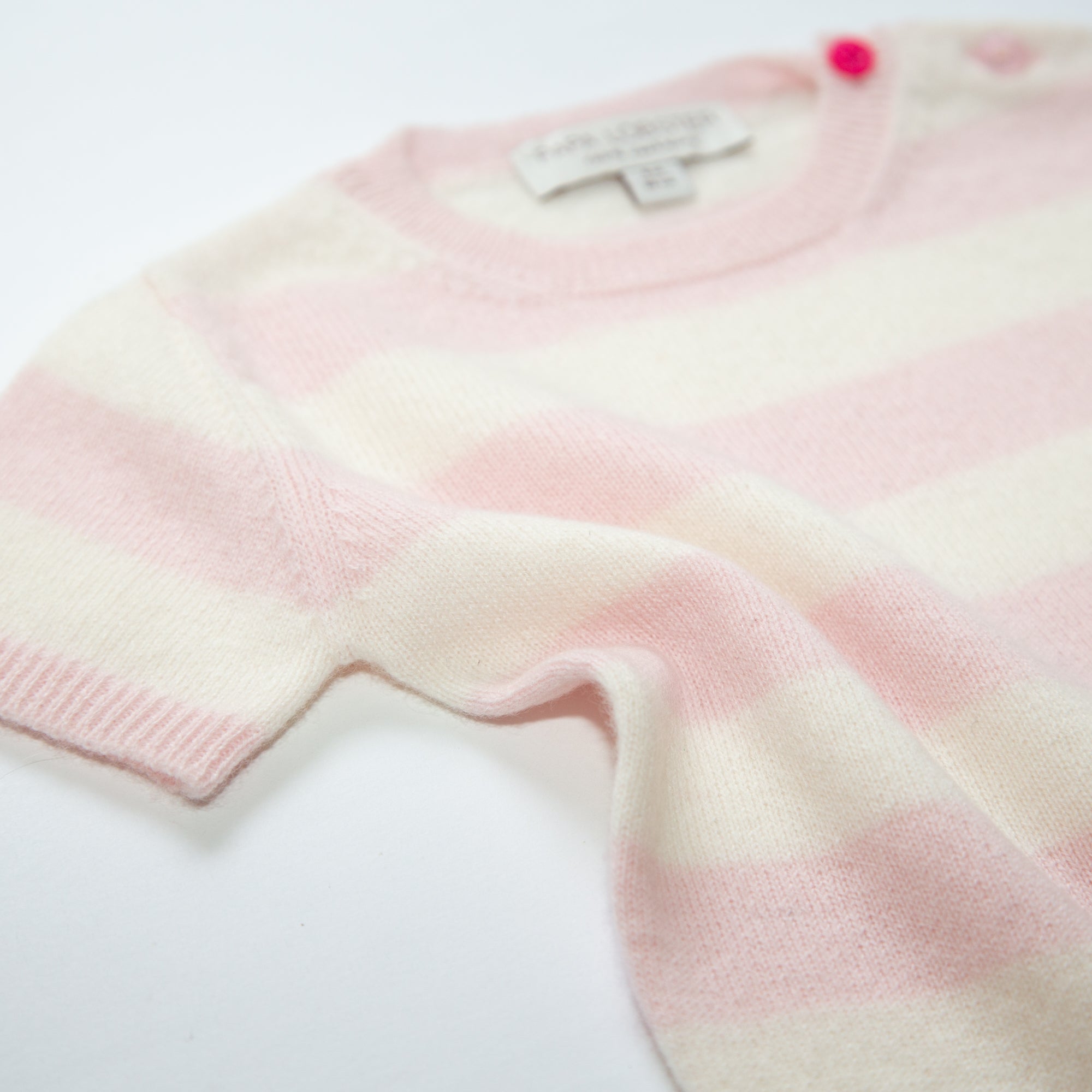 JUDY half-sleeved sweater with stripes