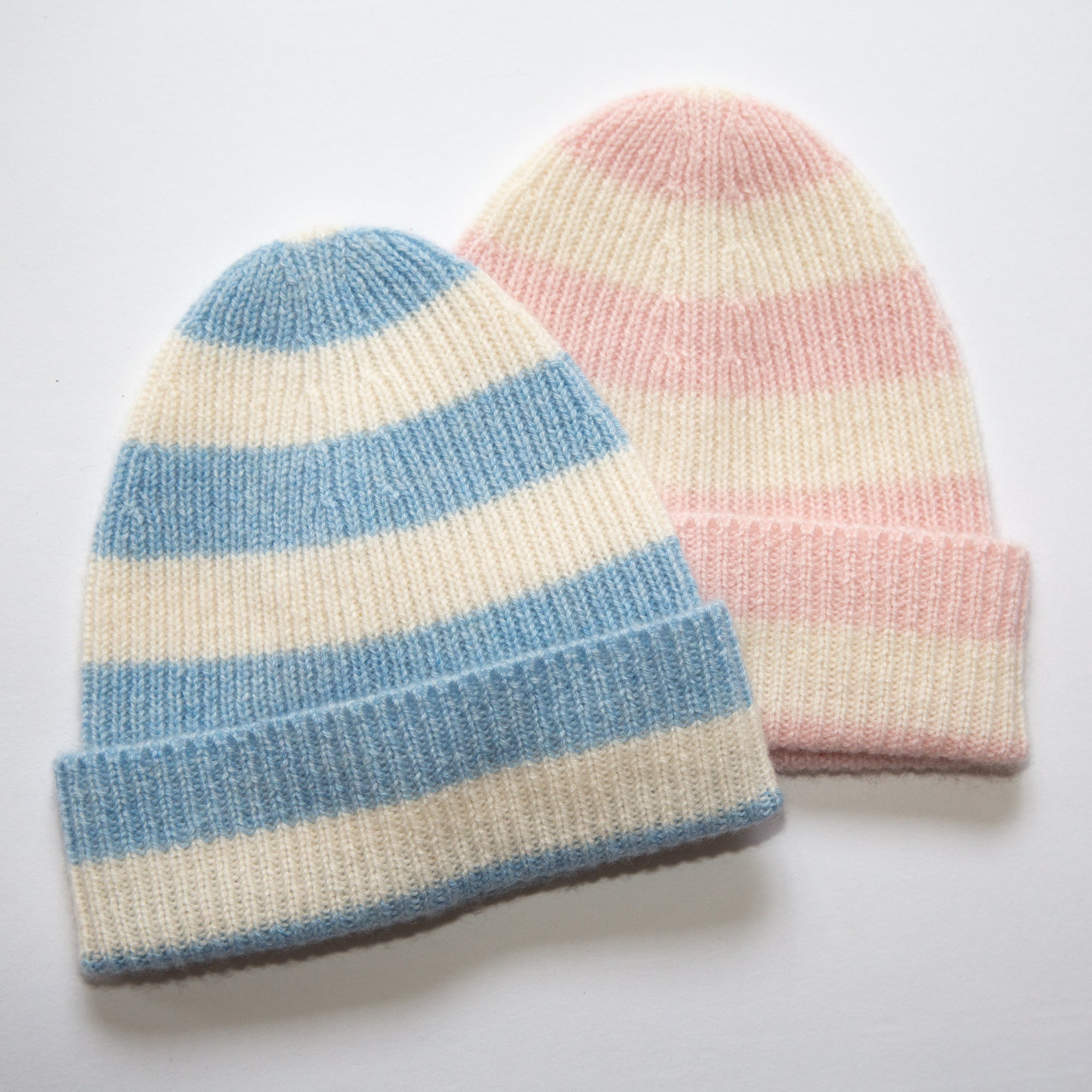 MALU hat with stripes