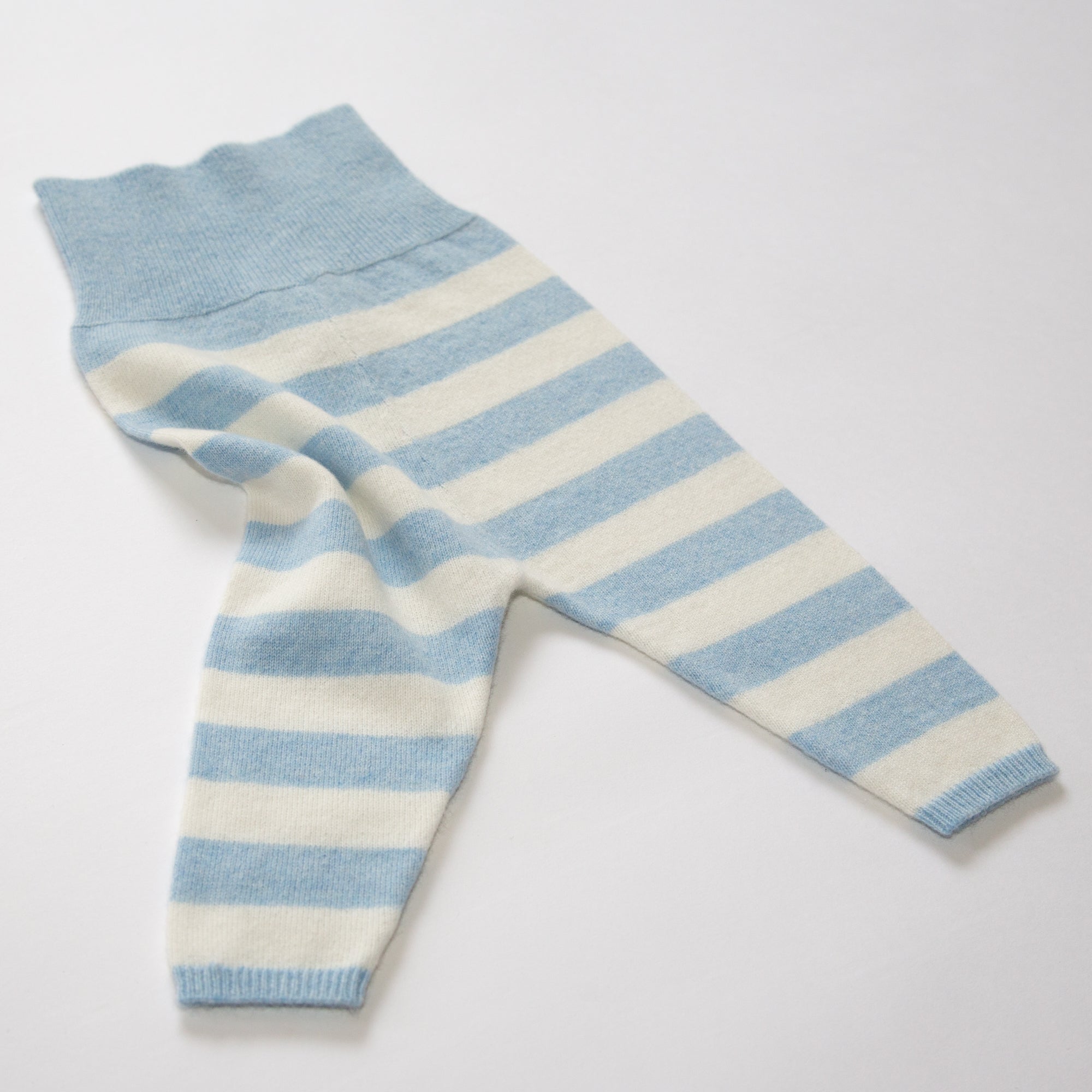 BOBBY cashmere baby pants with stripes