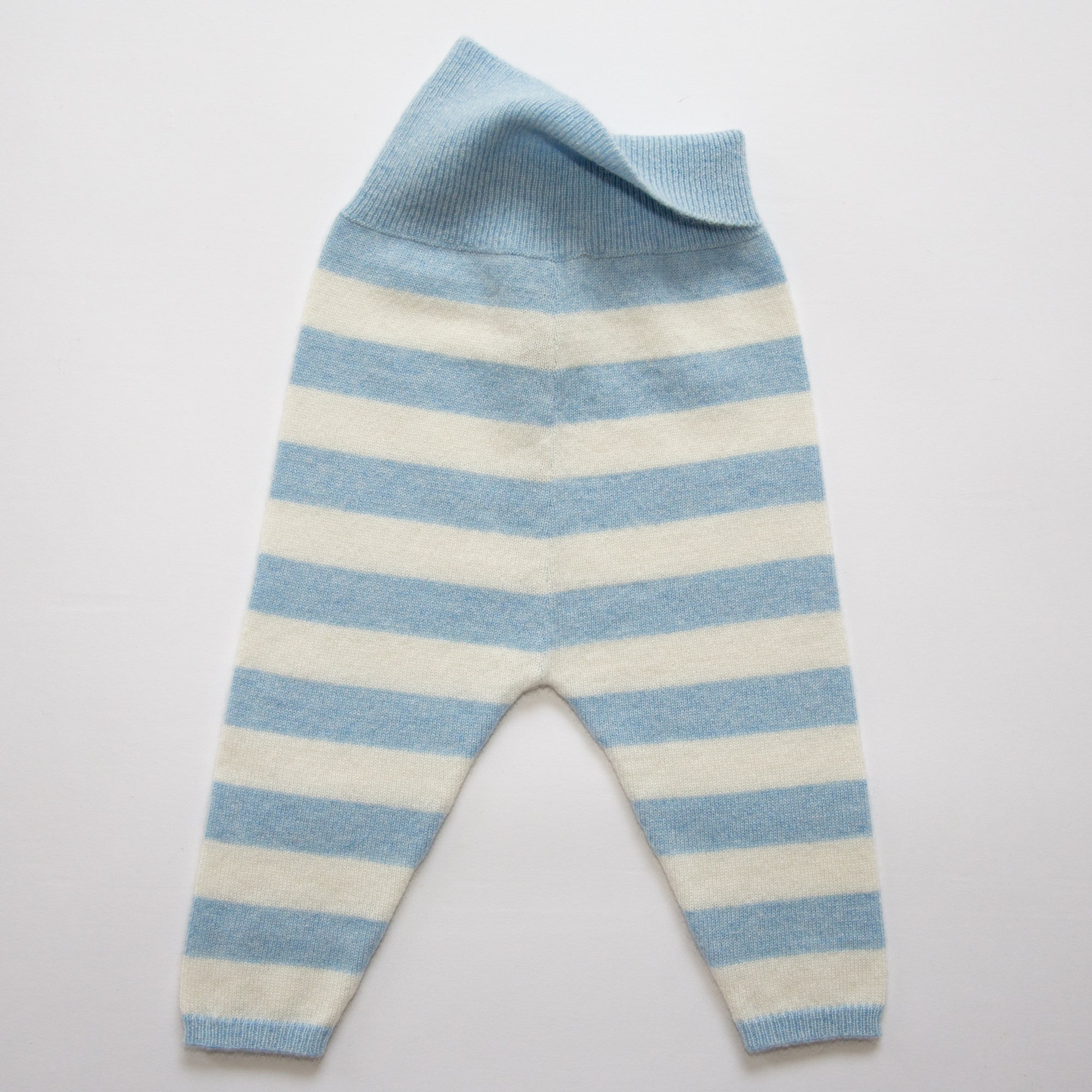 BOBBY cashmere baby pants with stripes