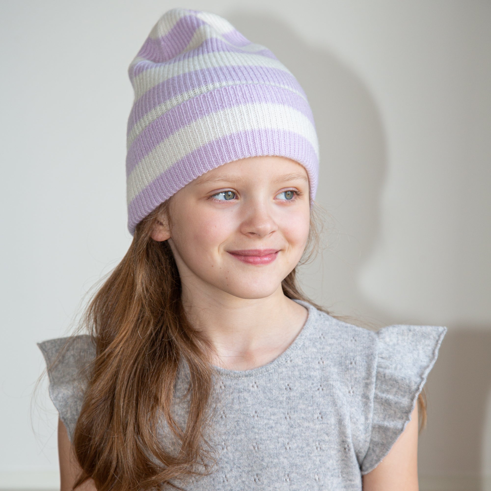 MALU hat with stripes