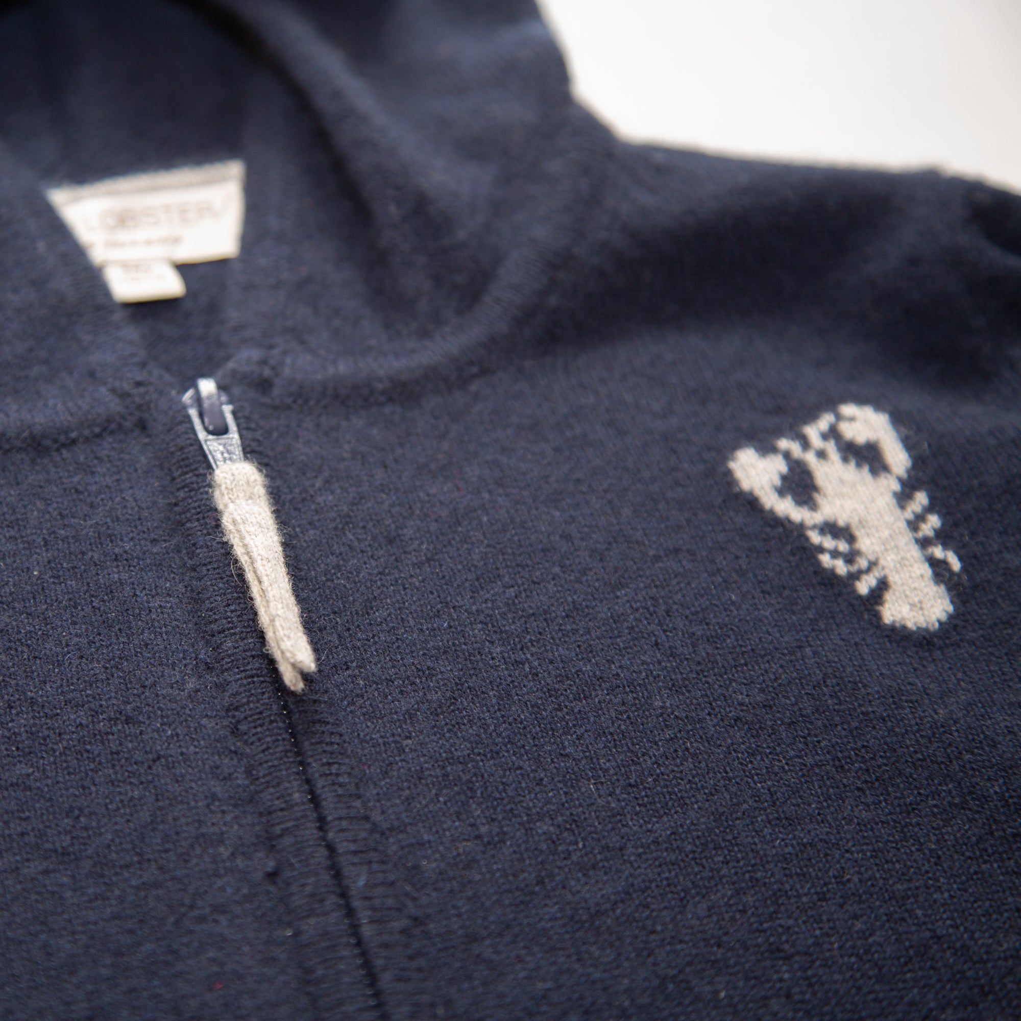 ZIGGY Zipper hooded jacket