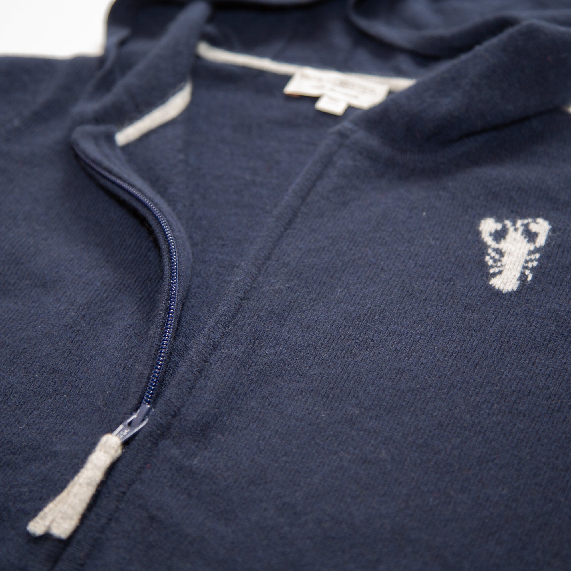 ZIGGY Zipper hooded jacket