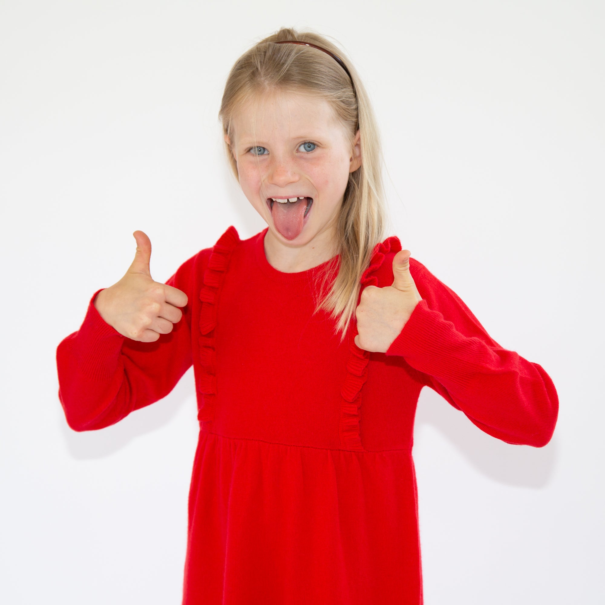 Cashmere knit dress LOU