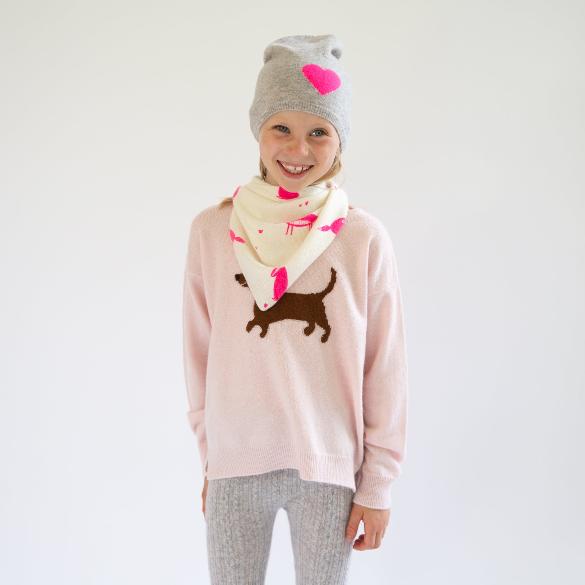 FOX triangular scarf