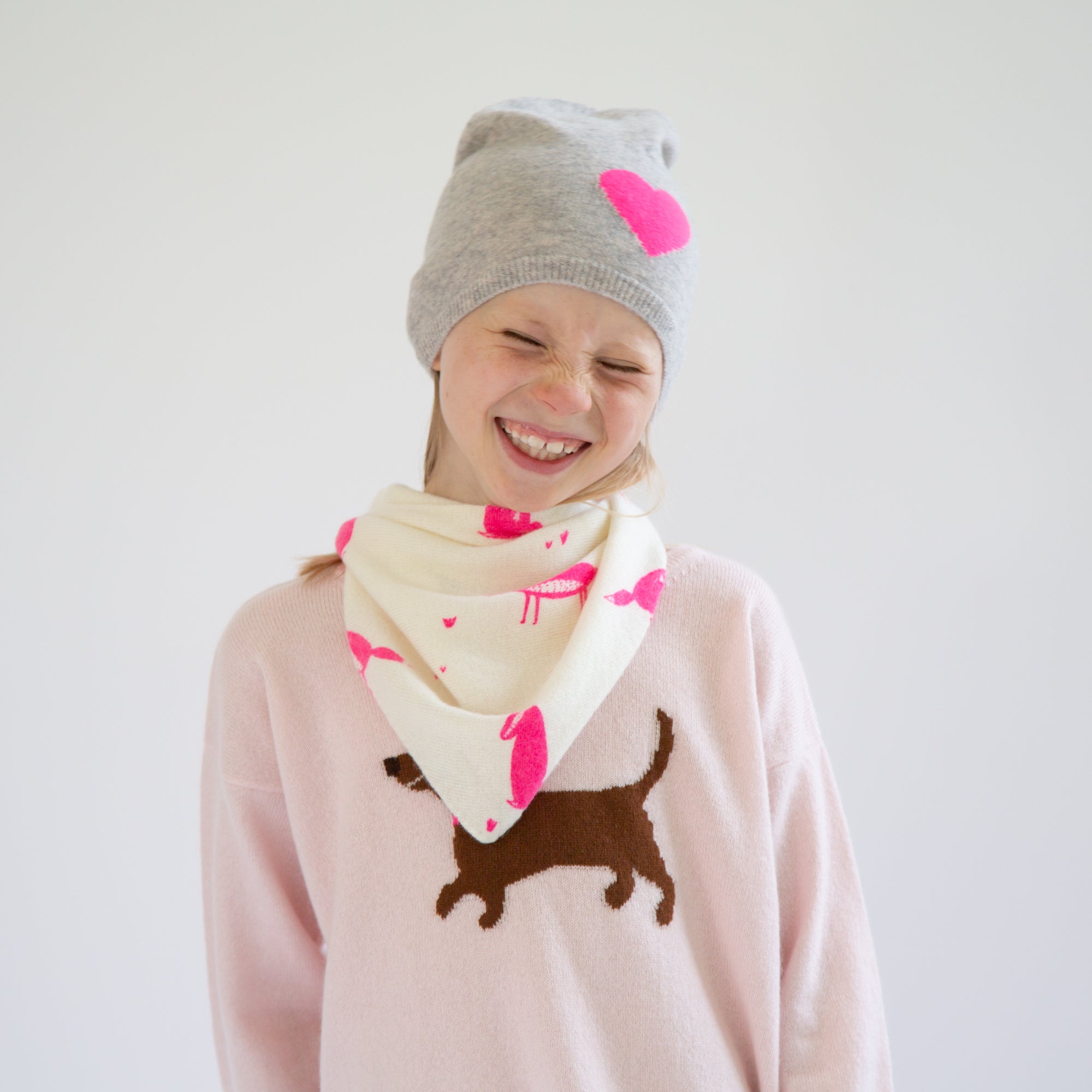 FOX triangular scarf