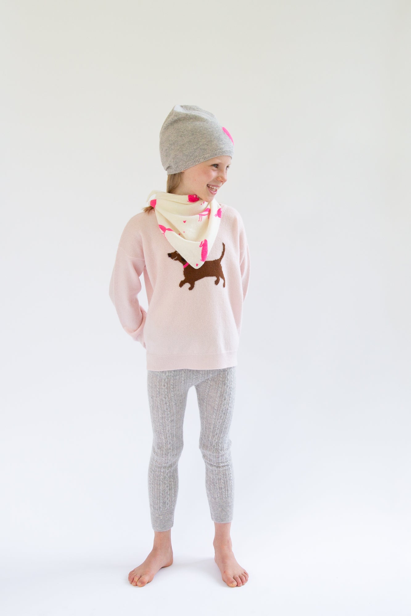 FOX triangular scarf