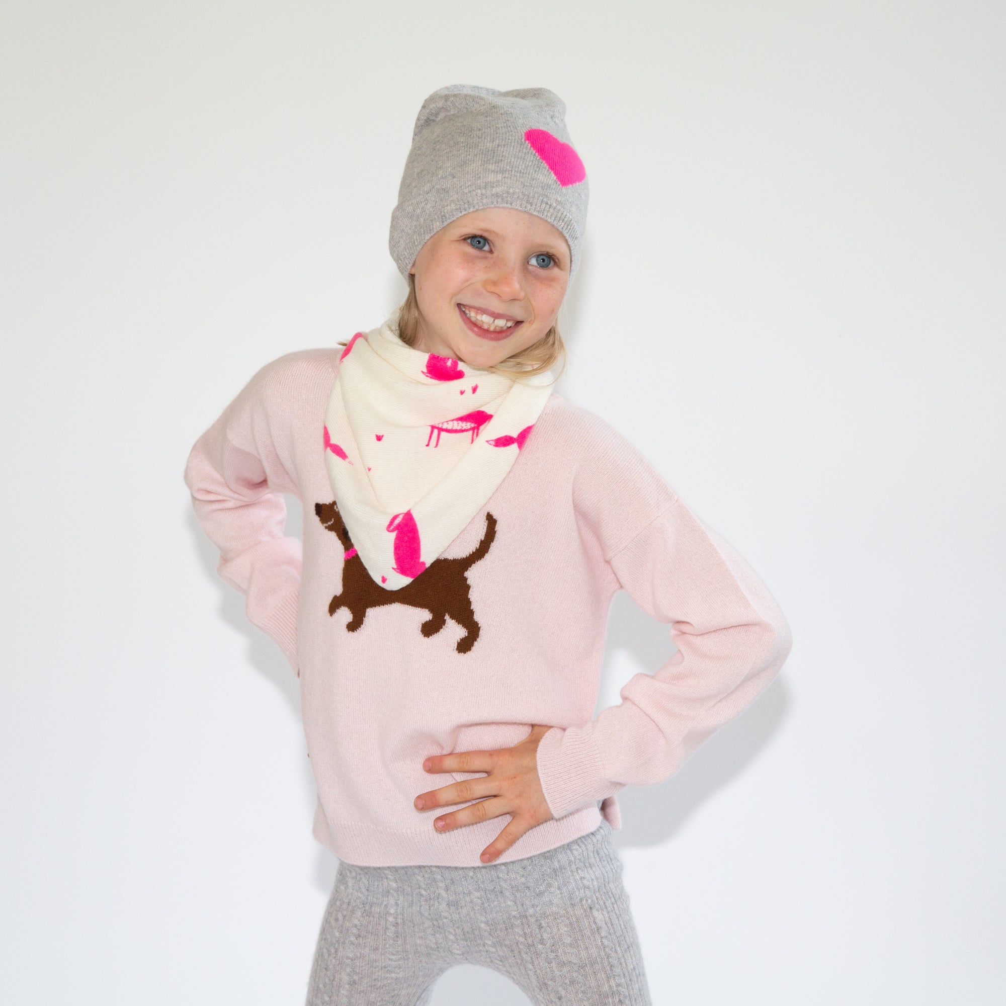 FOX triangular scarf