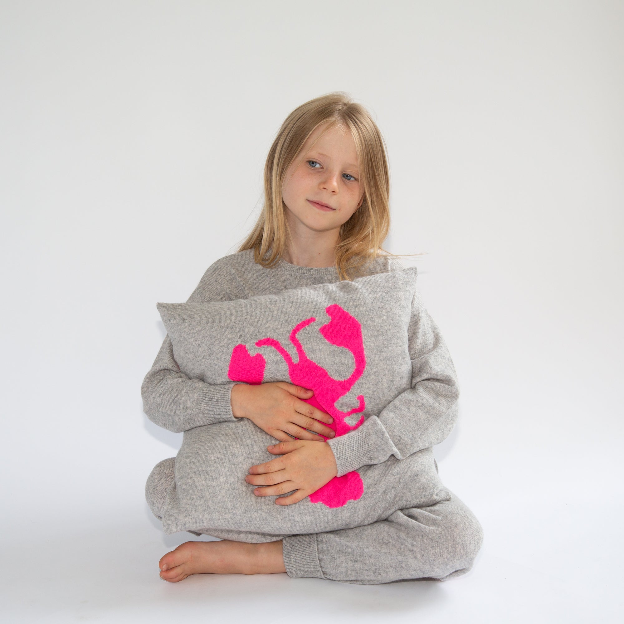 LOBSTER cashmere cushion cover