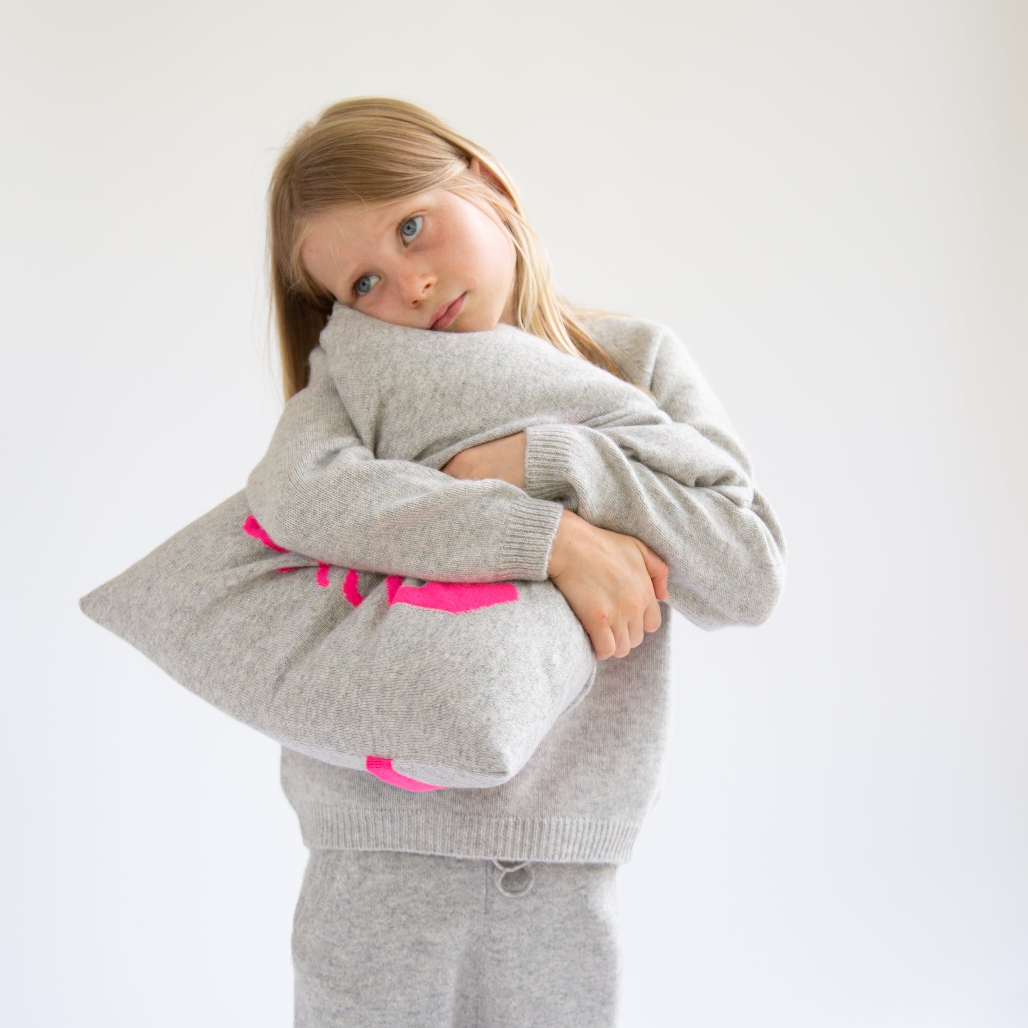 LOBSTER cashmere cushion cover