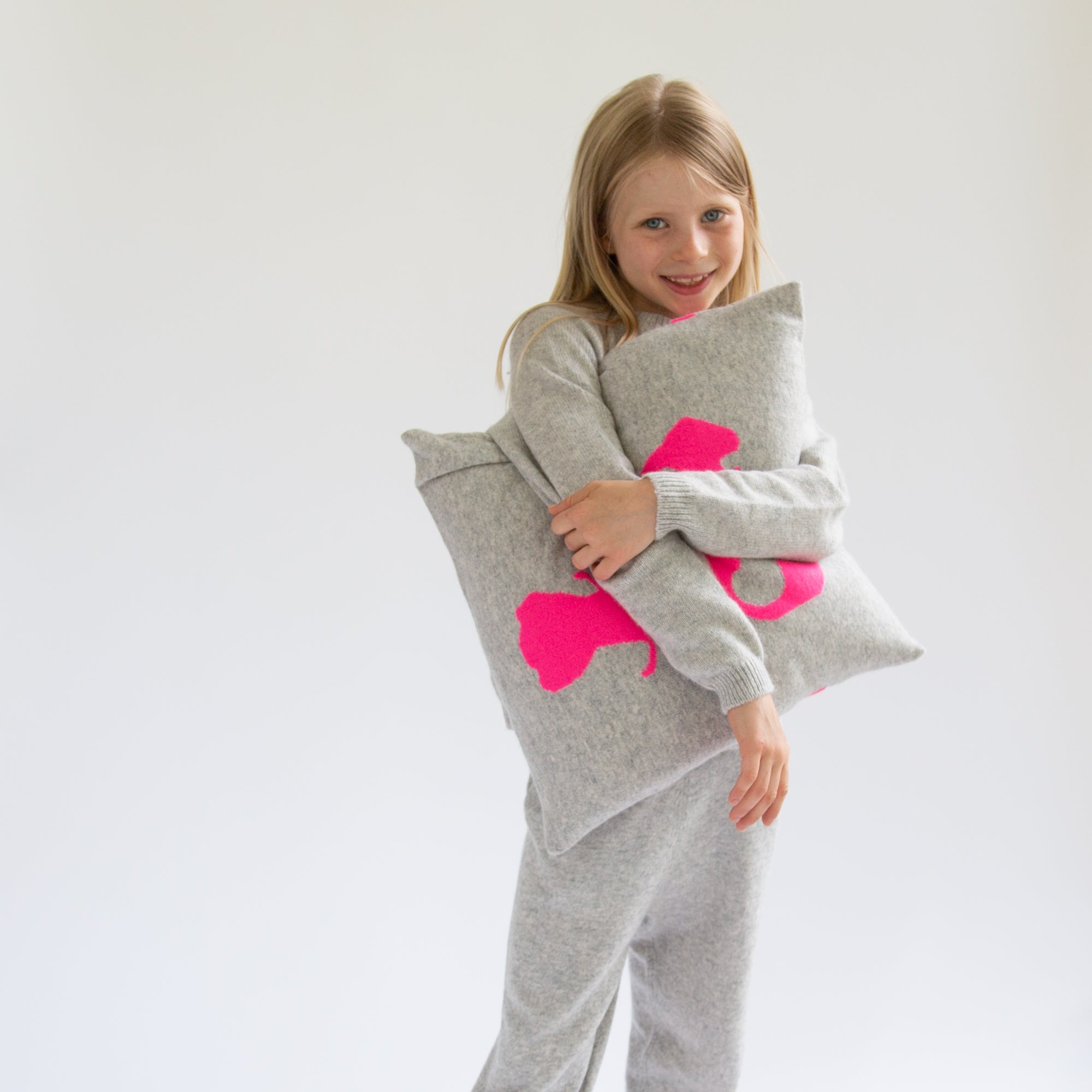 LOBSTER cashmere cushion cover