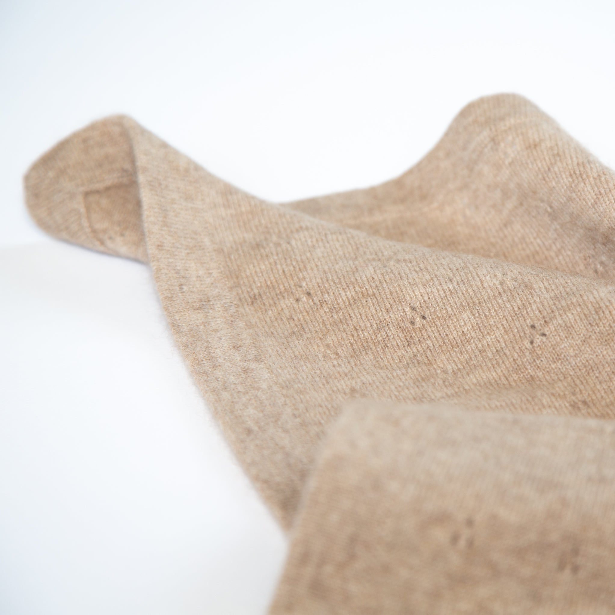 Cashmere baby blanket REVA with ajour pattern