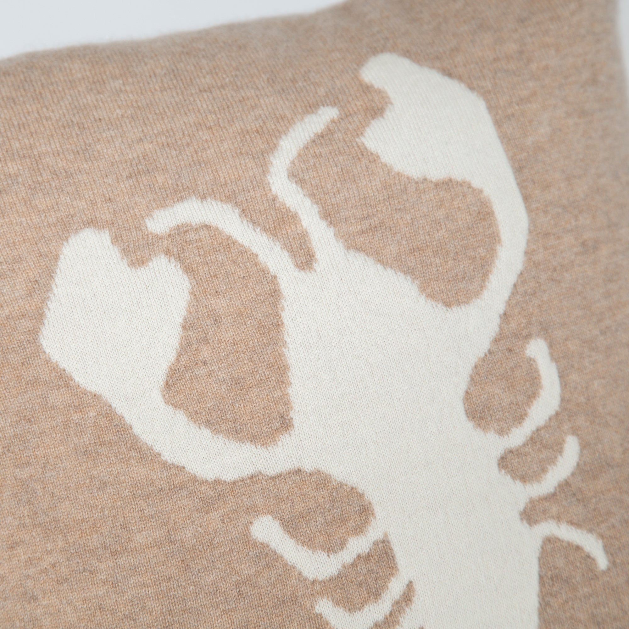 LOBSTER cashmere cushion cover