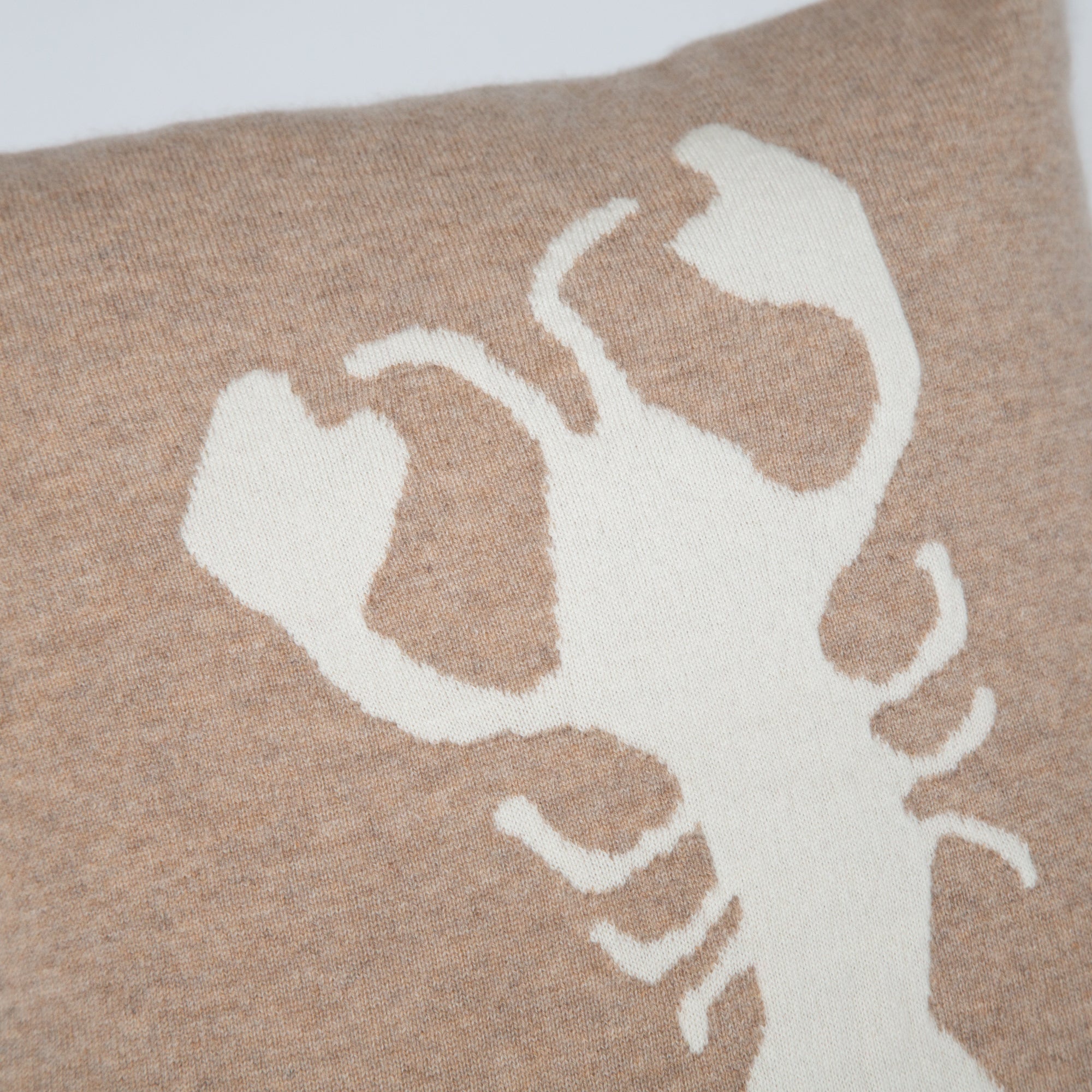 LOBSTER cashmere cushion cover