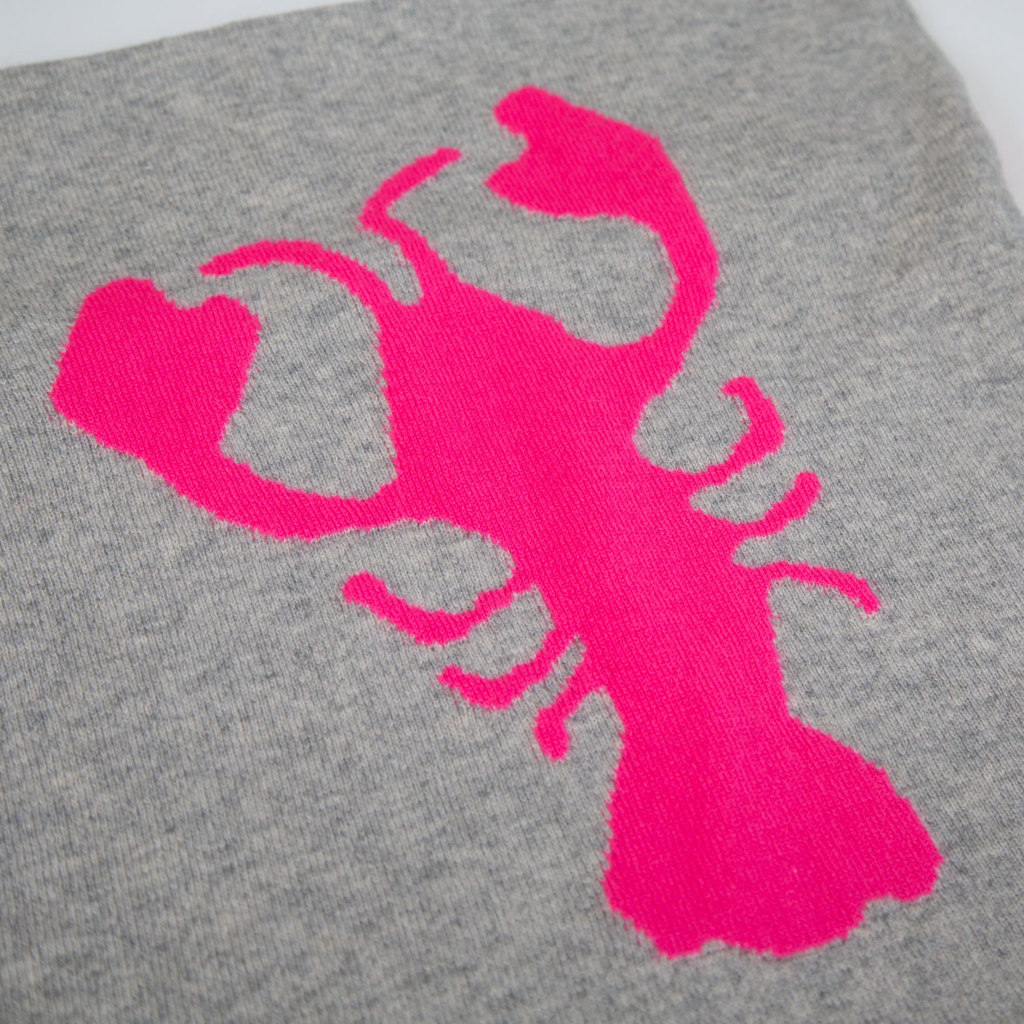 LOBSTER cashmere cushion cover