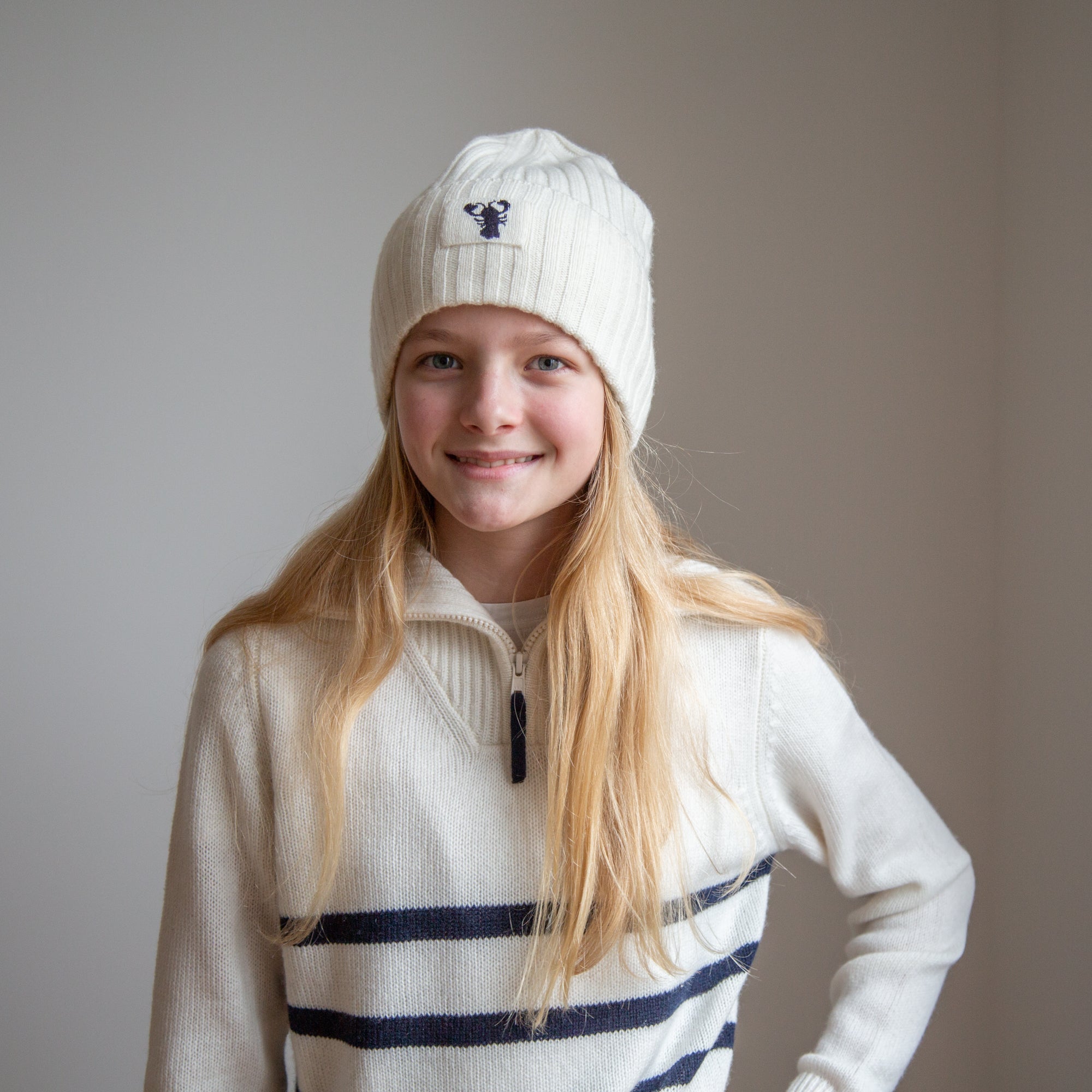 BENTE sweater with stripes