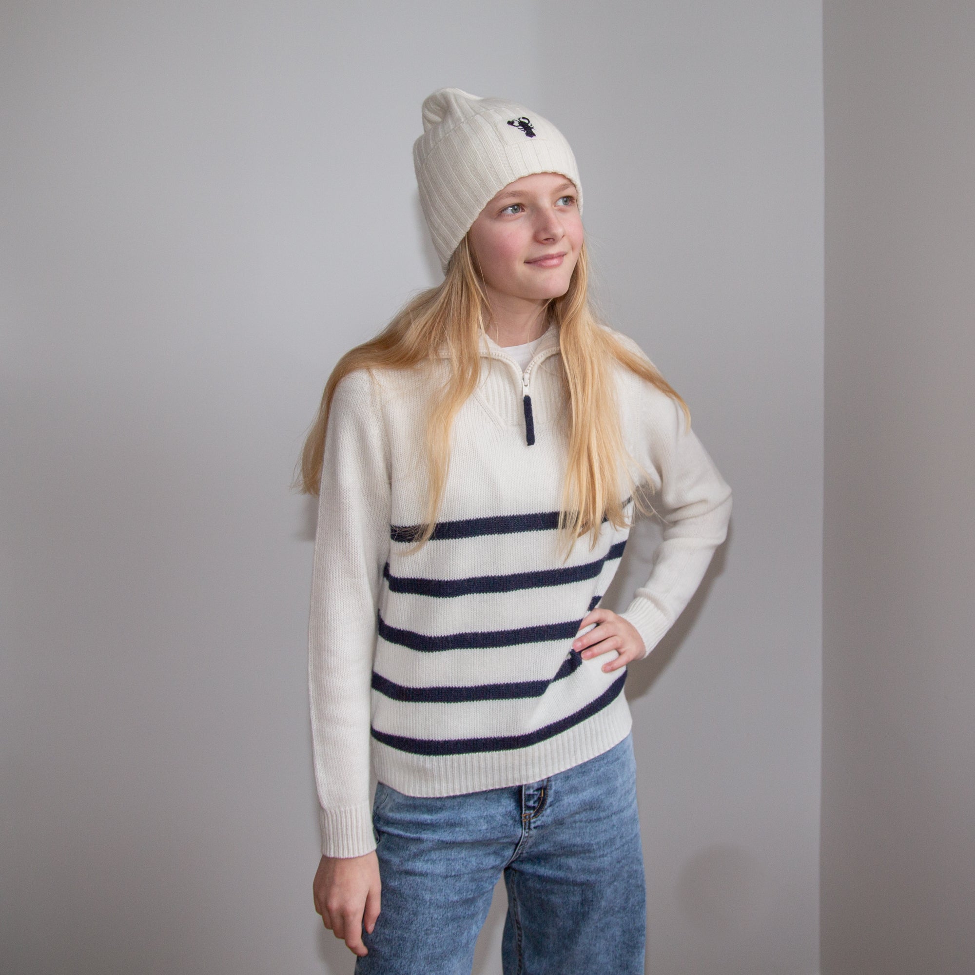 Pullover BENTE mit Streifen