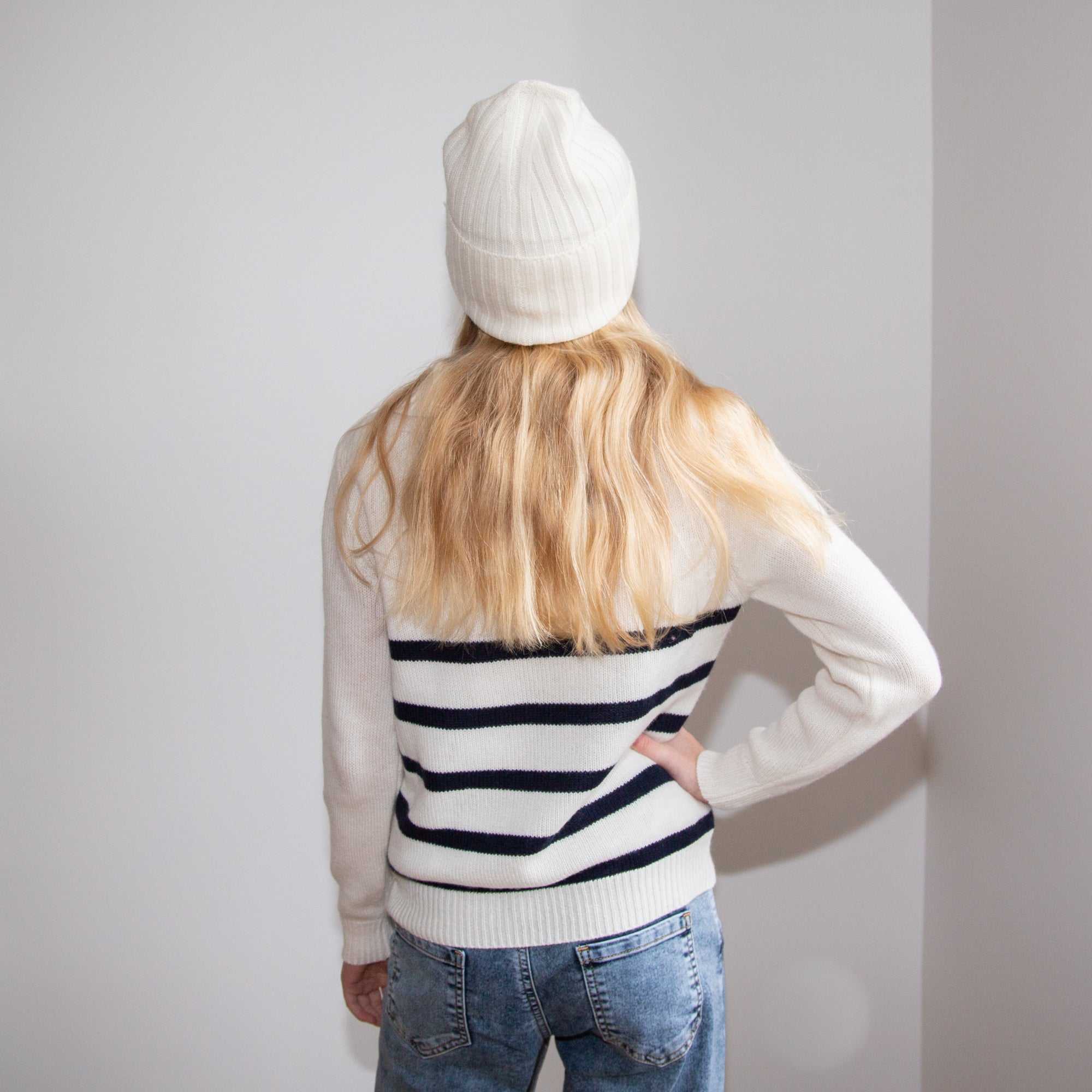 BENTE sweater with stripes