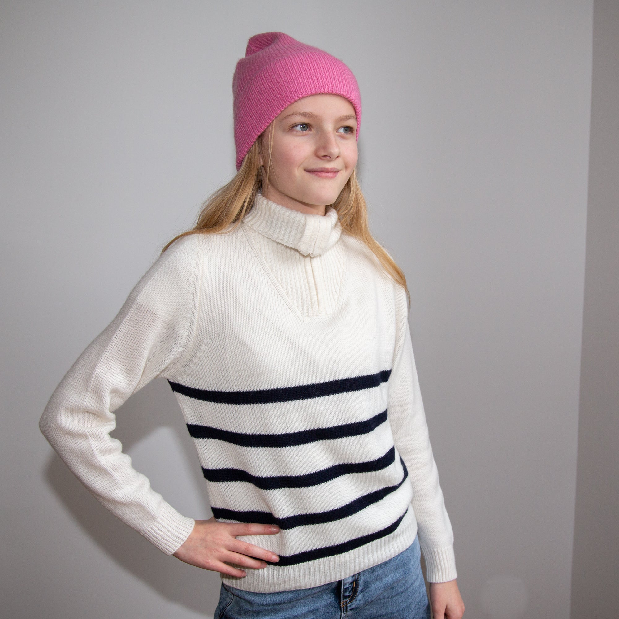 BENTE sweater with stripes