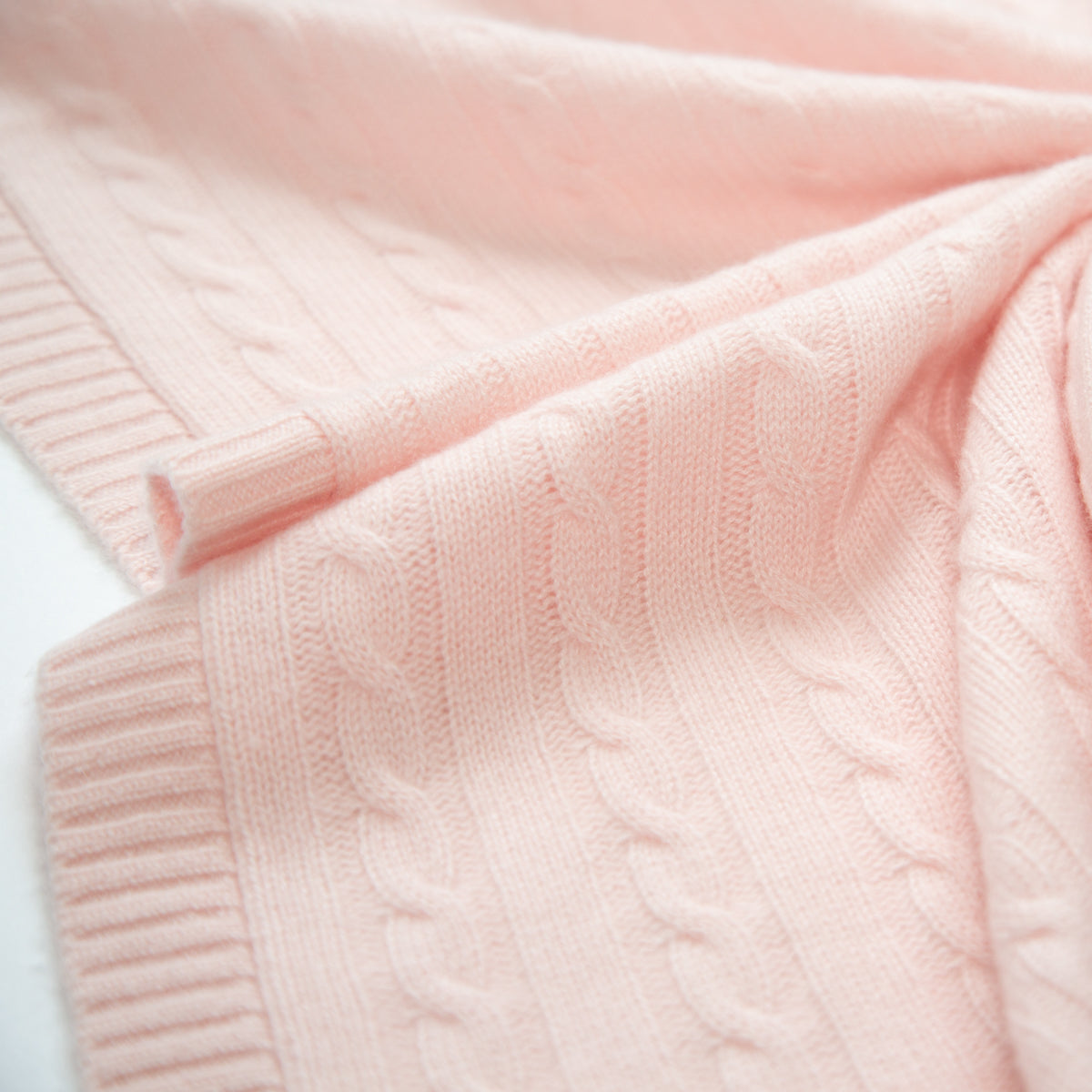 SHILOH X cashmere baby blanket