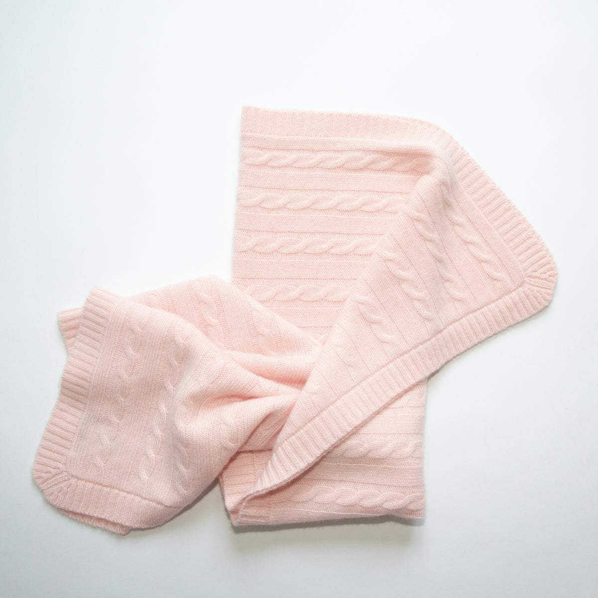 SHILOH X cashmere baby blanket