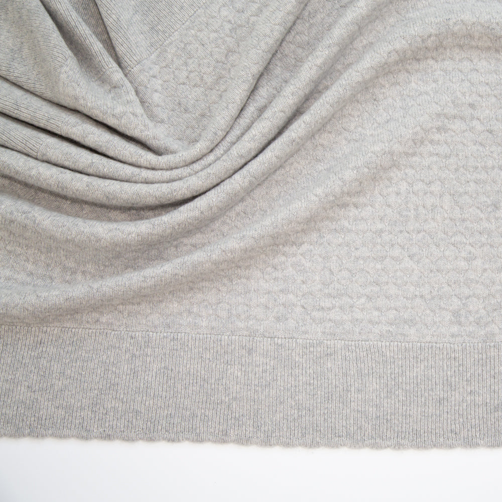 Babyblanket JORI - light gray mélange