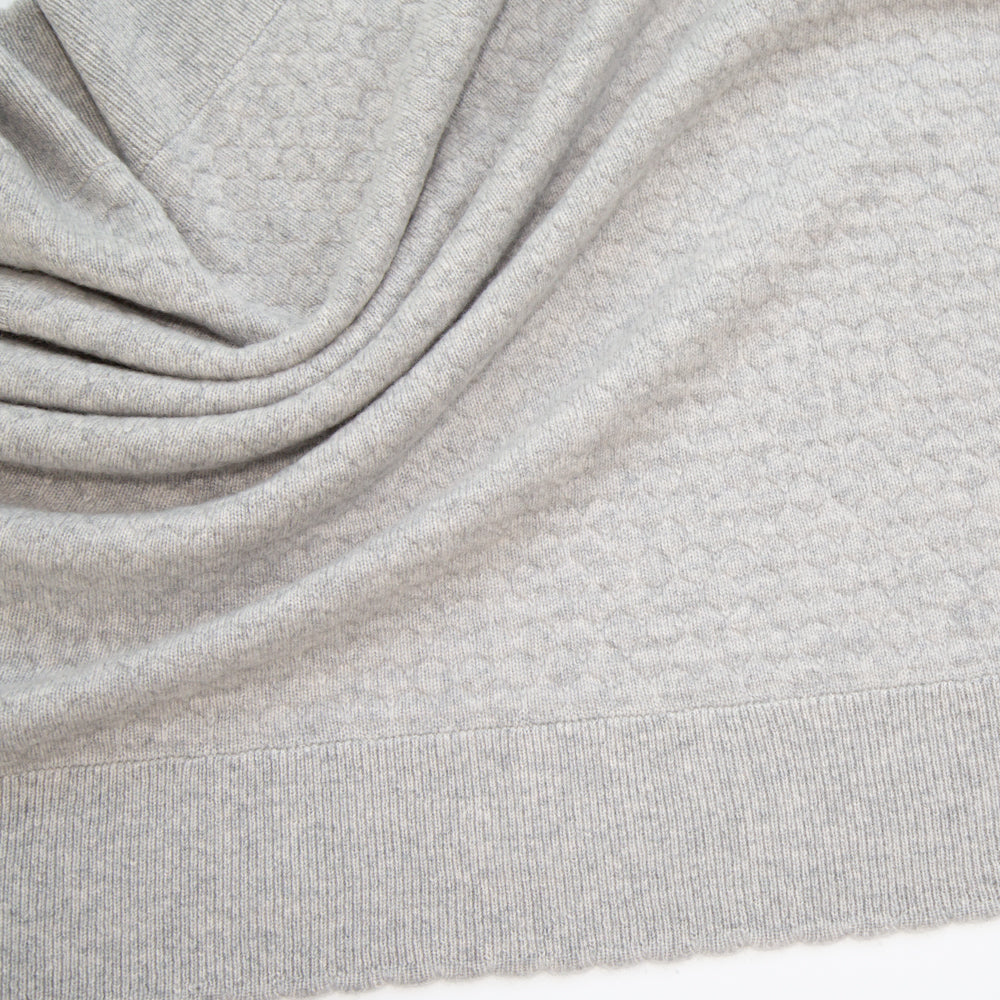 Babyblanket JORI - light gray mélange