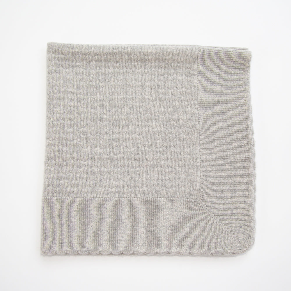 Babyblanket JORI - light gray mélange