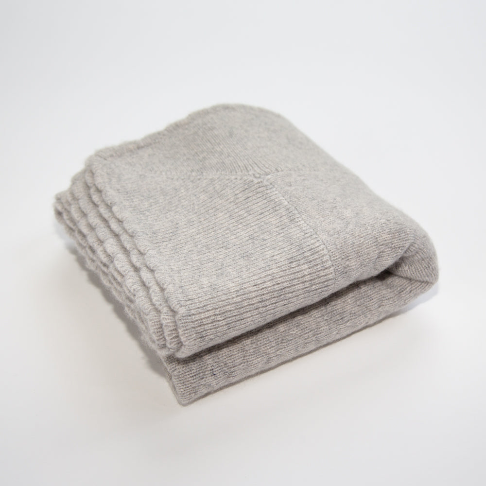 Babyblanket JORI - light gray mélange