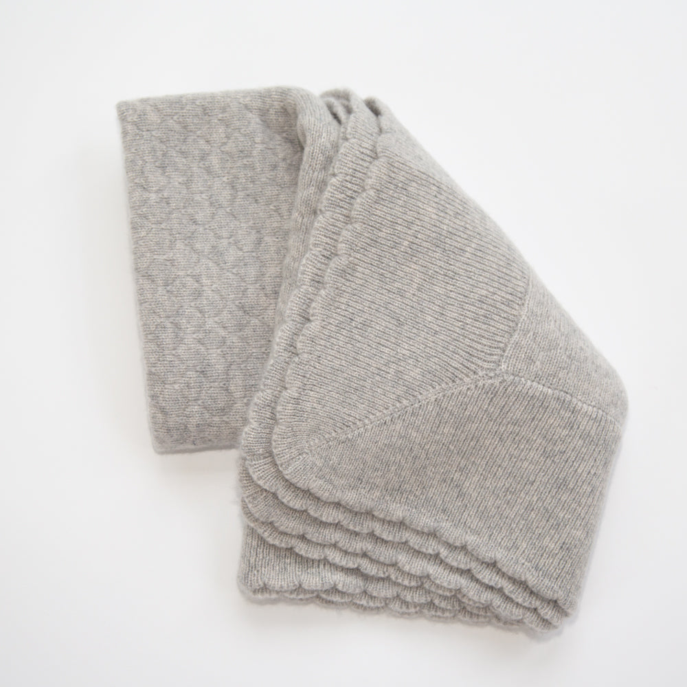 Babyblanket JORI - light gray mélange