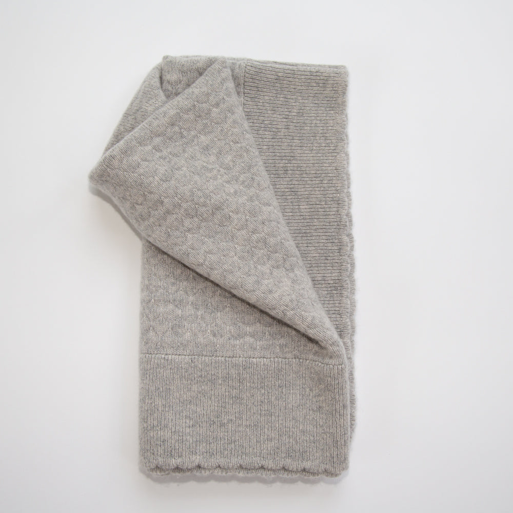 Babyblanket JORI - light gray mélange