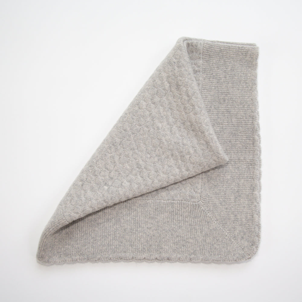 Babyblanket JORI - light gray mélange