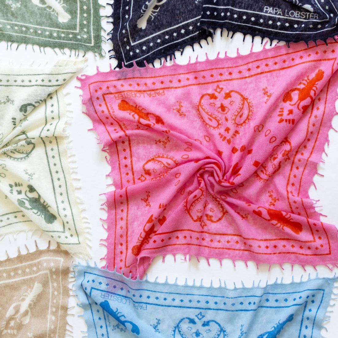 CAMILLE Paisley Scarf, Small