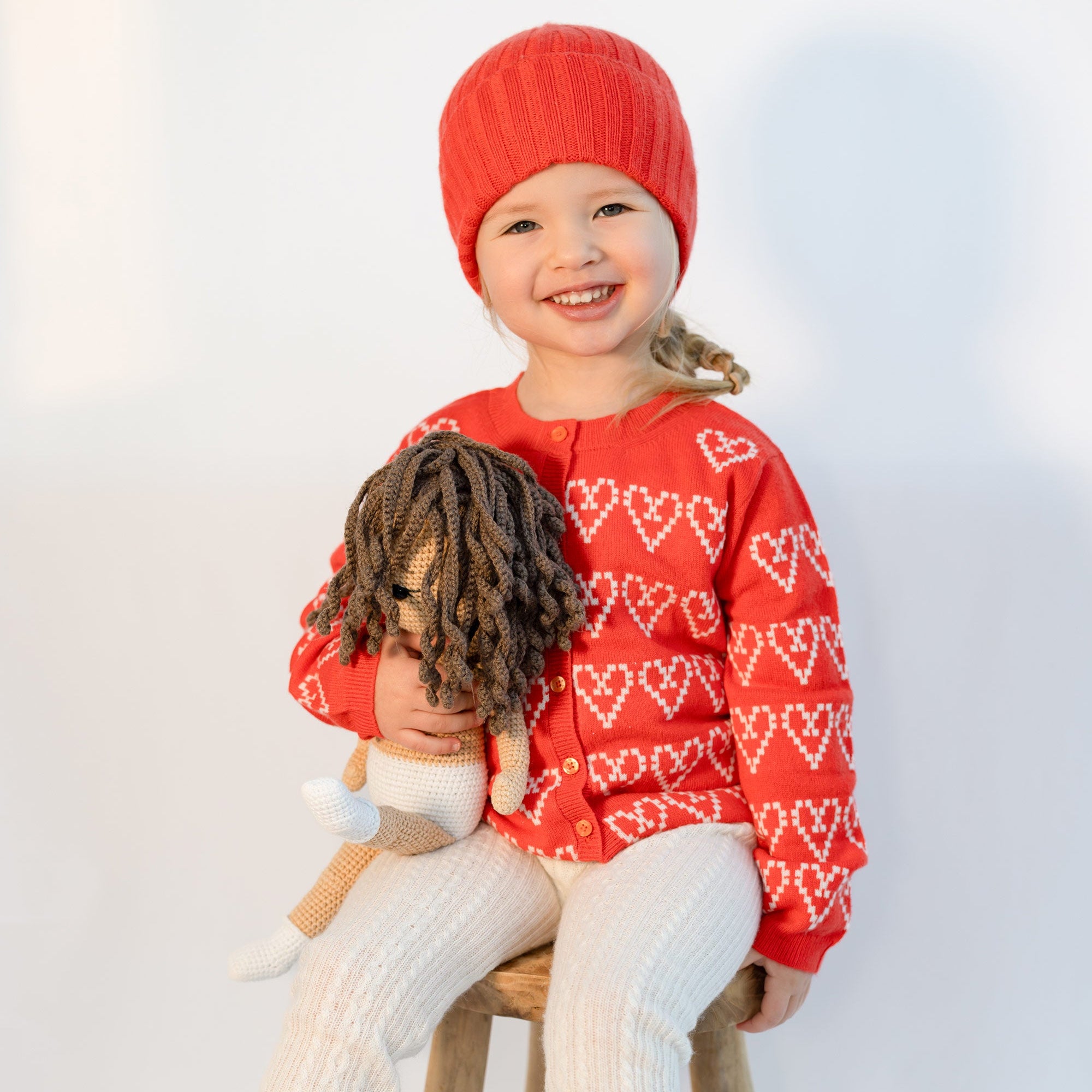 LITTLE HEARTLINE Cardigan