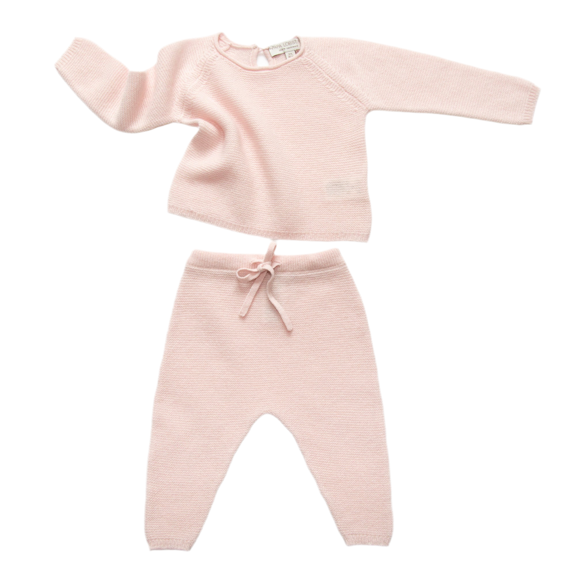 ANOUK cashmere baby set (sweater & trousers)