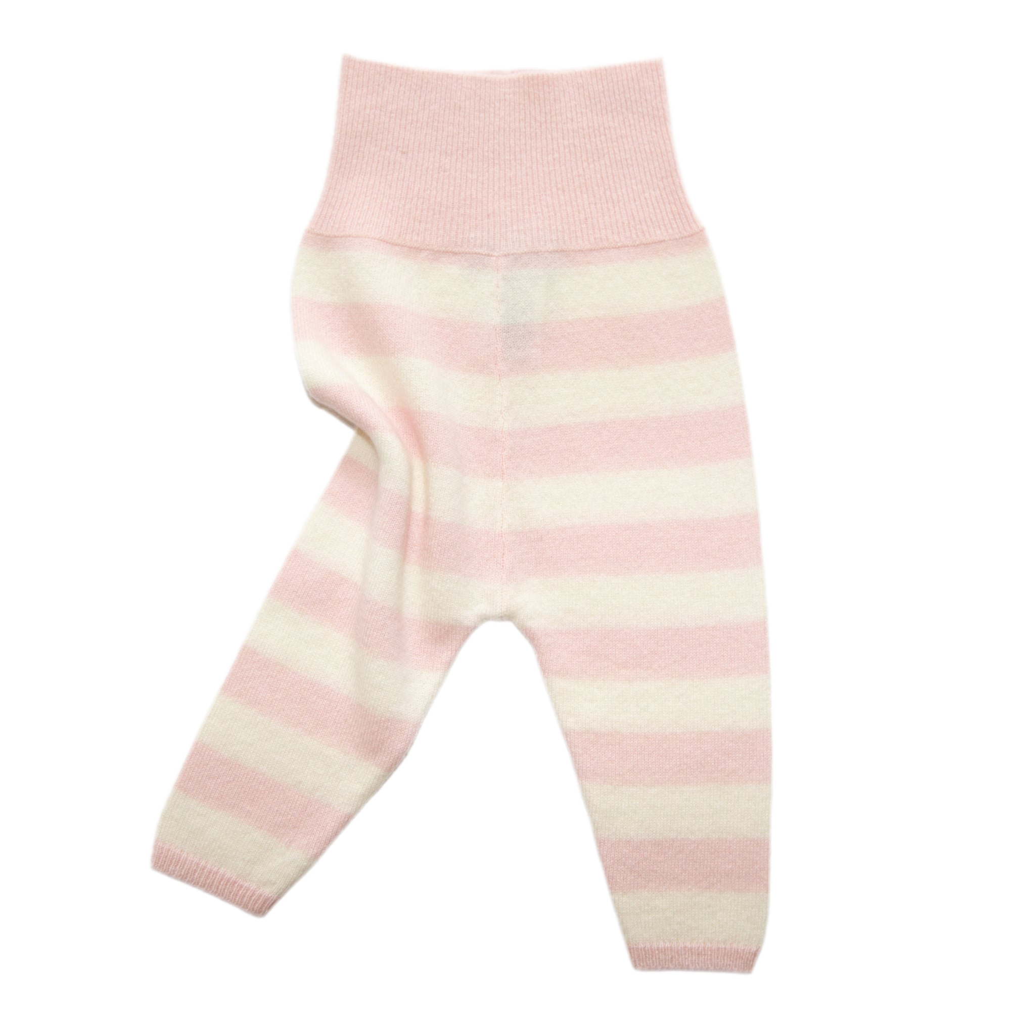 BOBBY cashmere baby pants with stripes