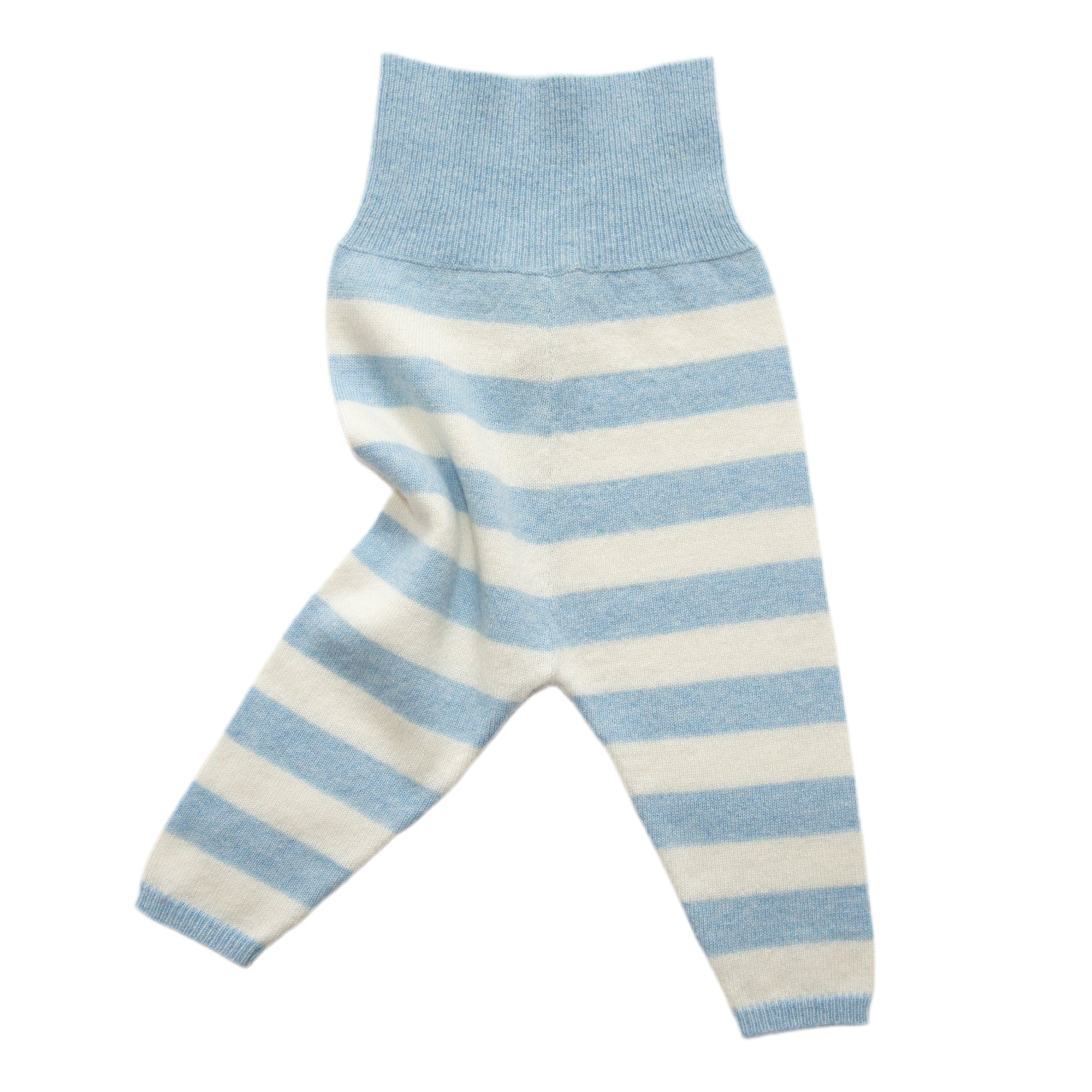 BOBBY cashmere baby pants with stripes