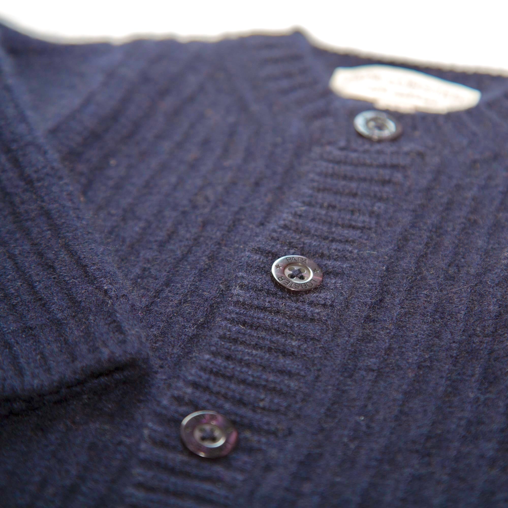 NOVA X cardigan made of patent knit